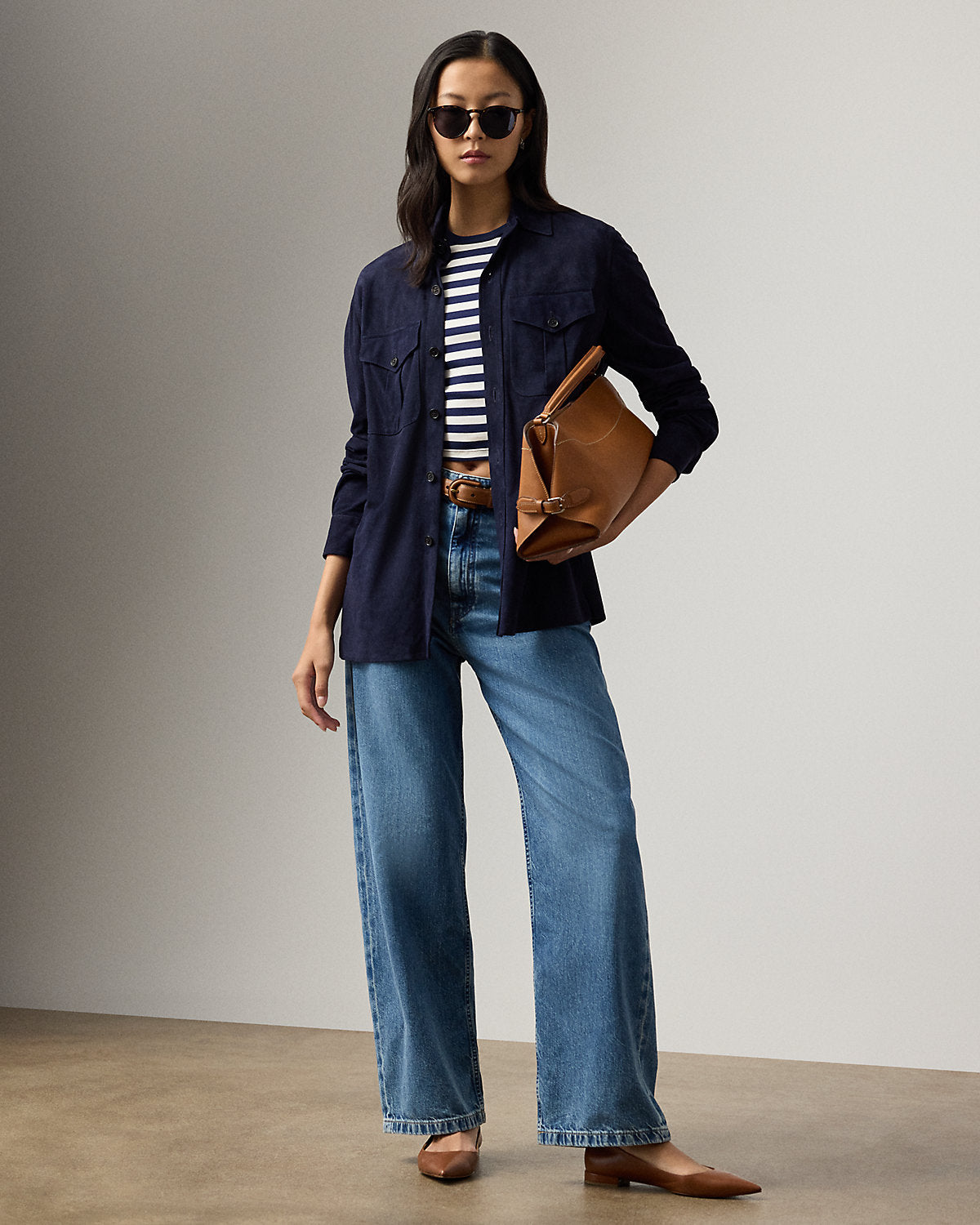Landry Lamb-Suede Shirt