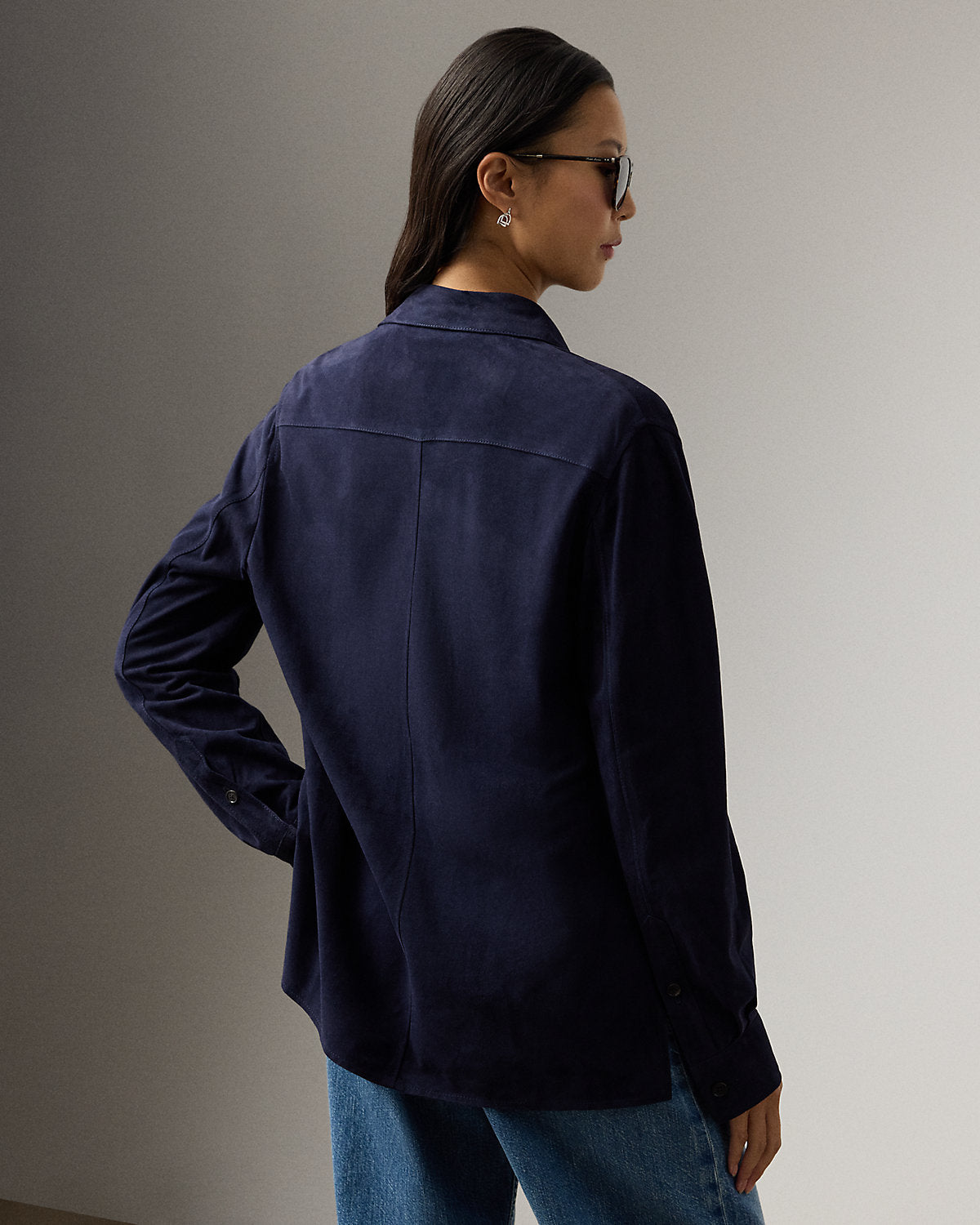 Landry Lamb-Suede Shirt