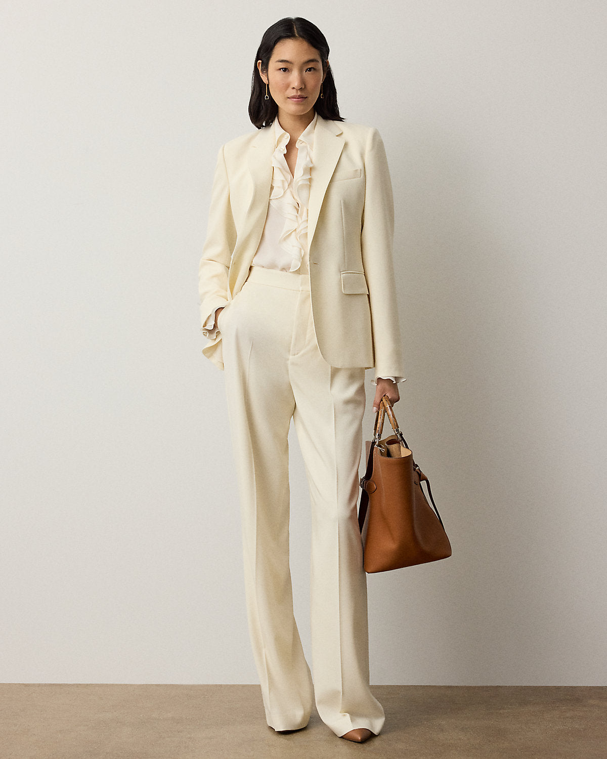 Parker Wool Crepe Jacket