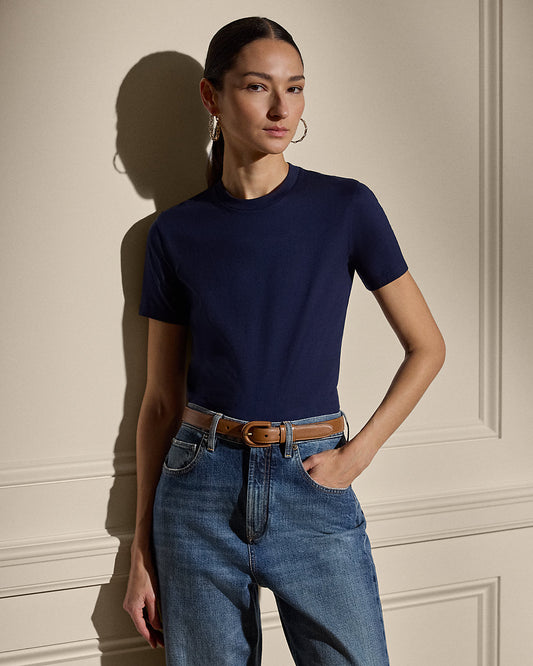 Hallie Cotton Jersey Tee