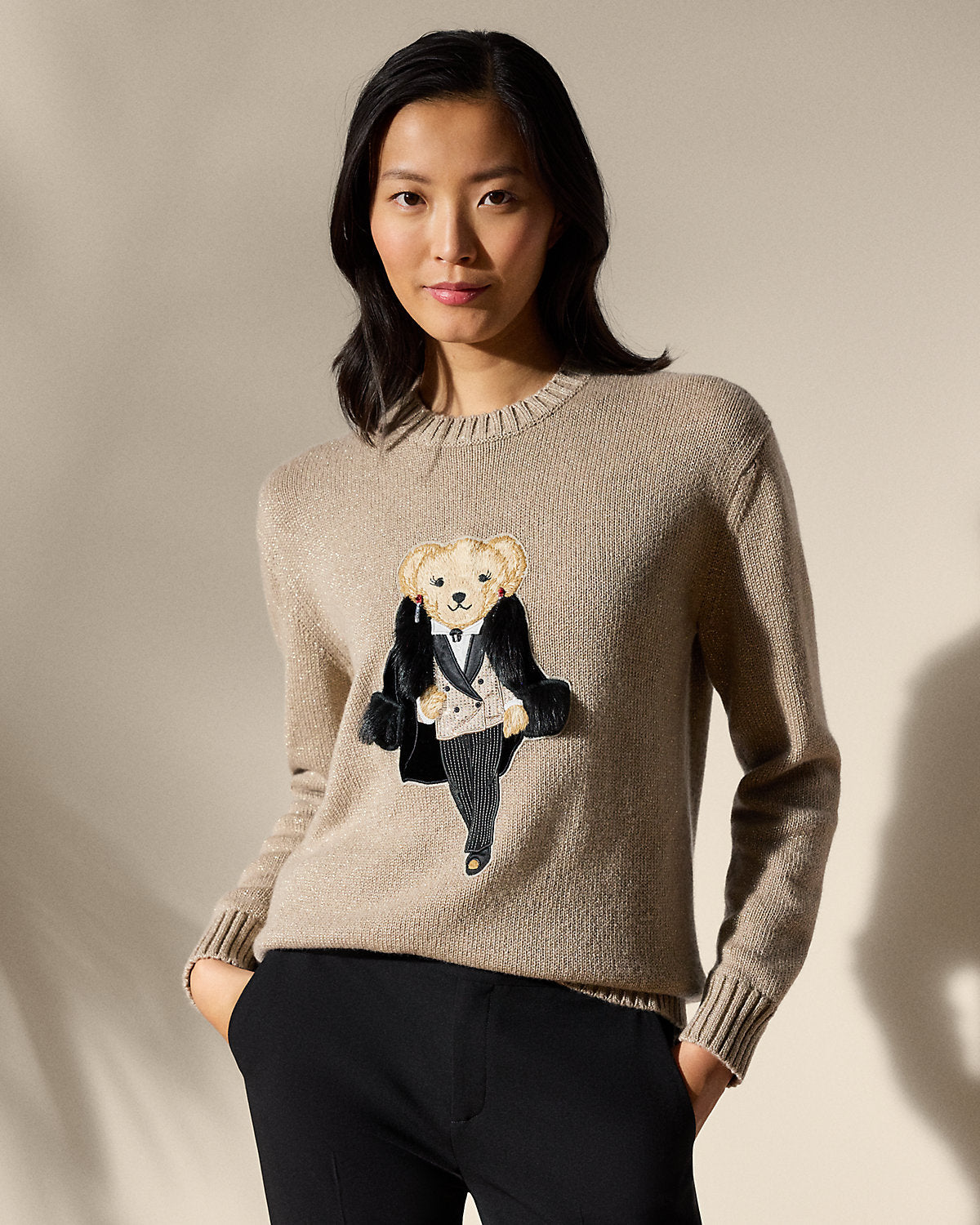 Lunar New Year Bear Sweater