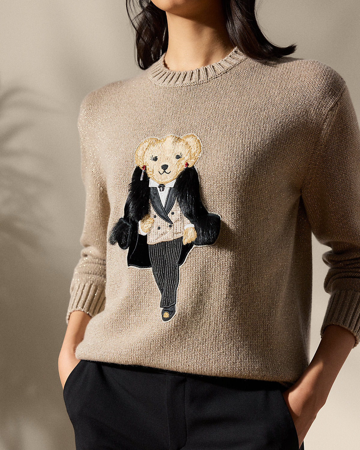 Lunar New Year Bear Sweater