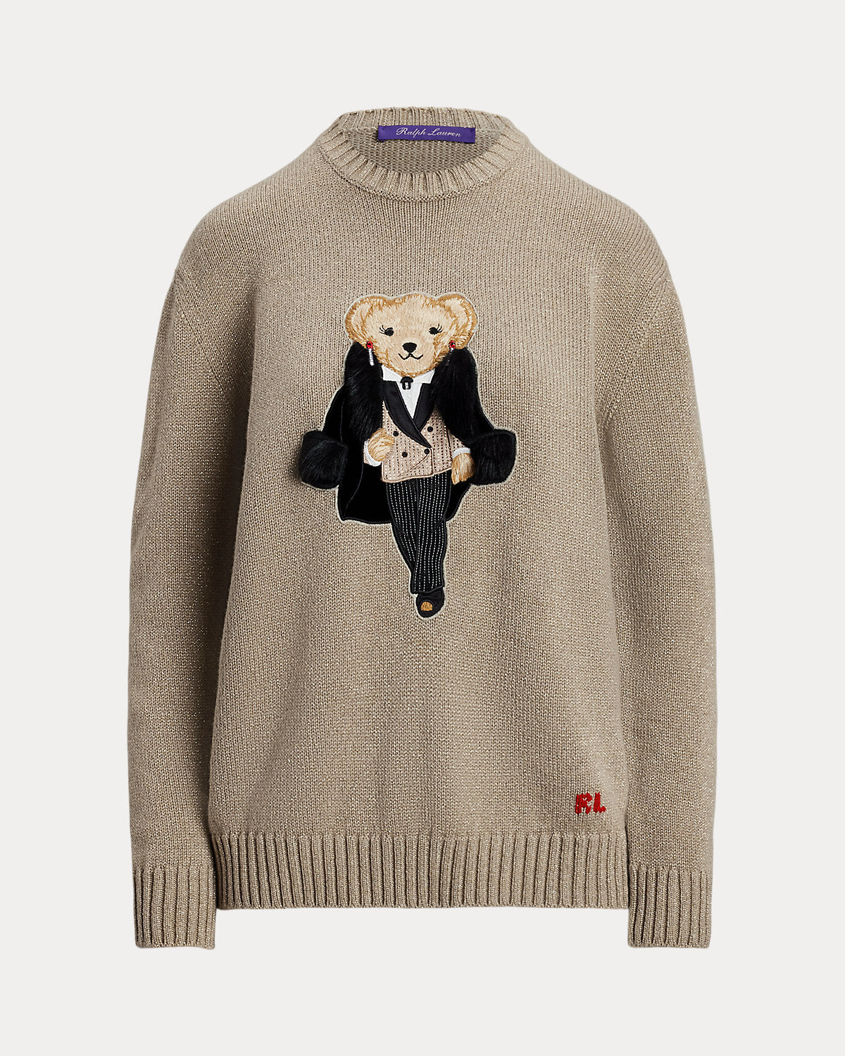 Lunar New Year Bear Sweater