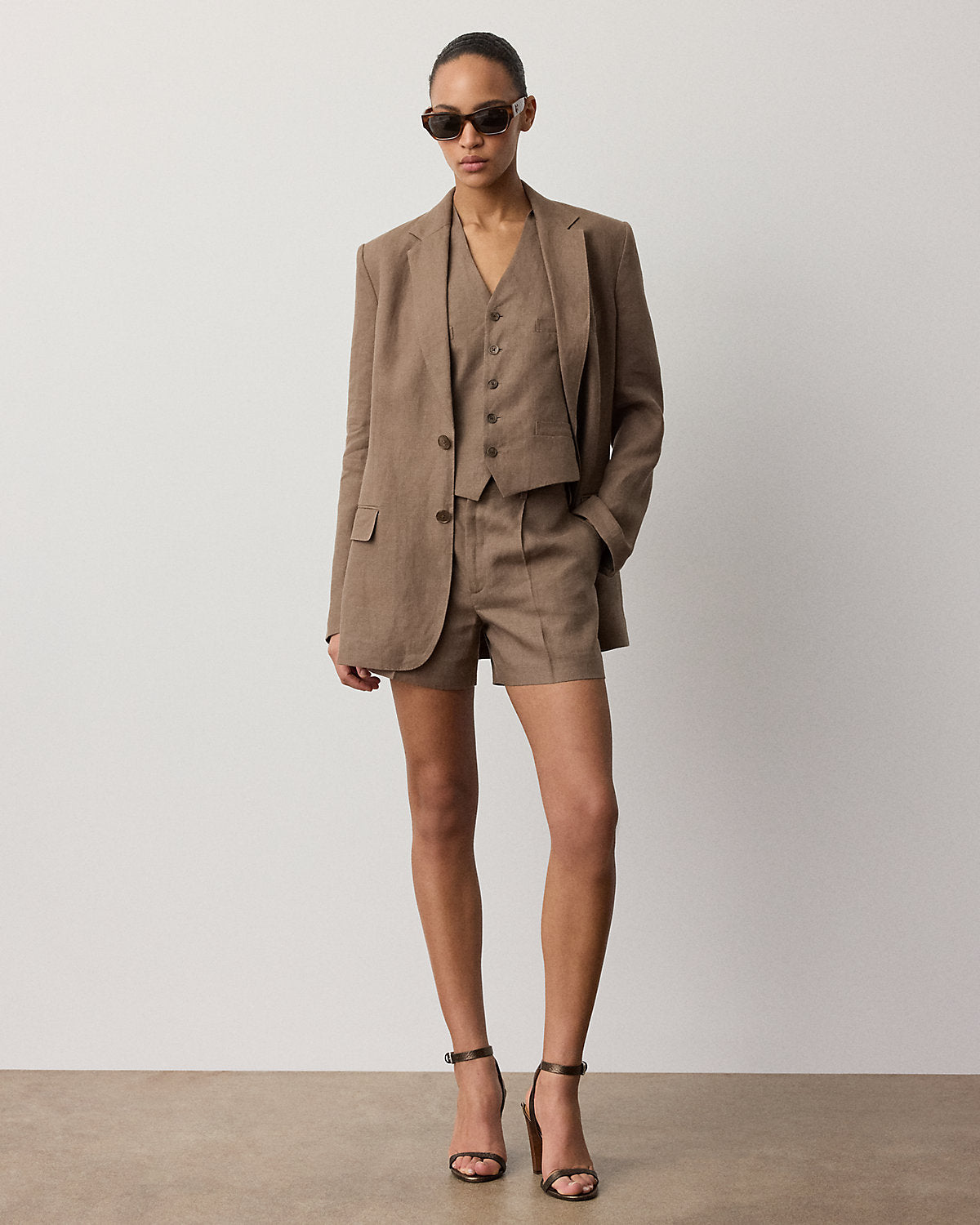 Jaiden Linen Vest