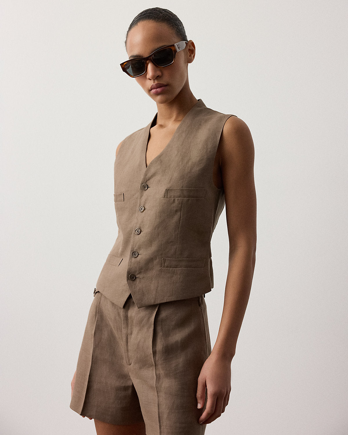 Jaiden Linen Vest