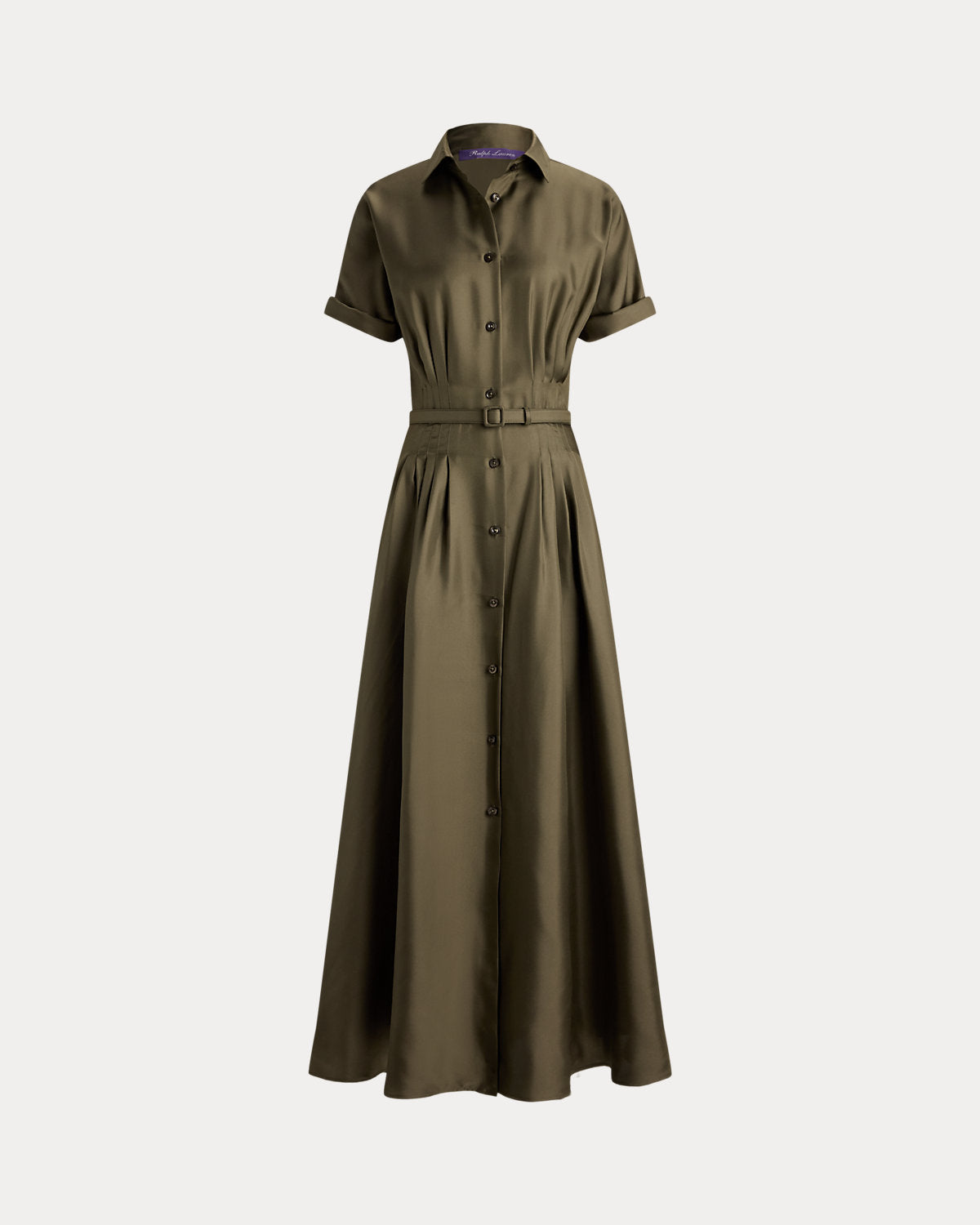 Donatella Silk Twill Day Dress