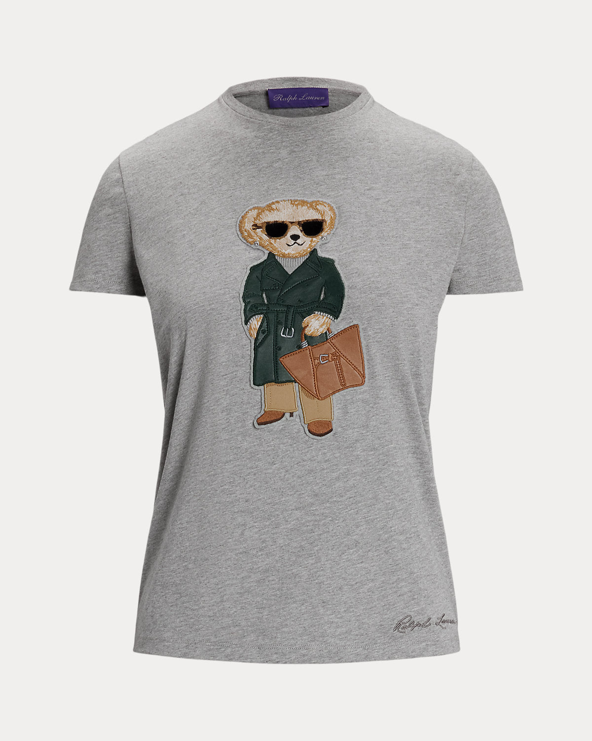 Racing Green Trench Bear Cotton Tee