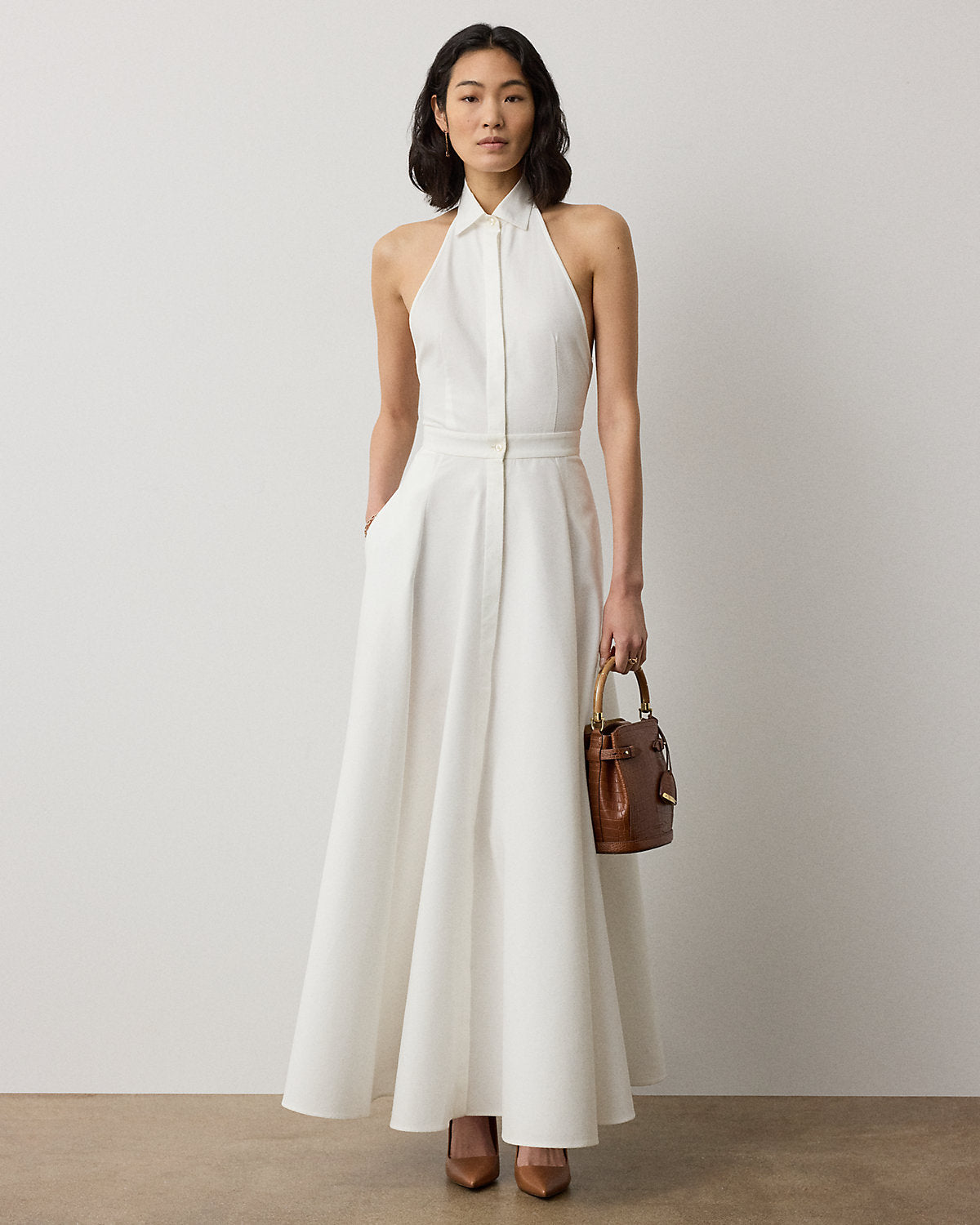 Eldred Cotton Piqu¨¦ Day Dress