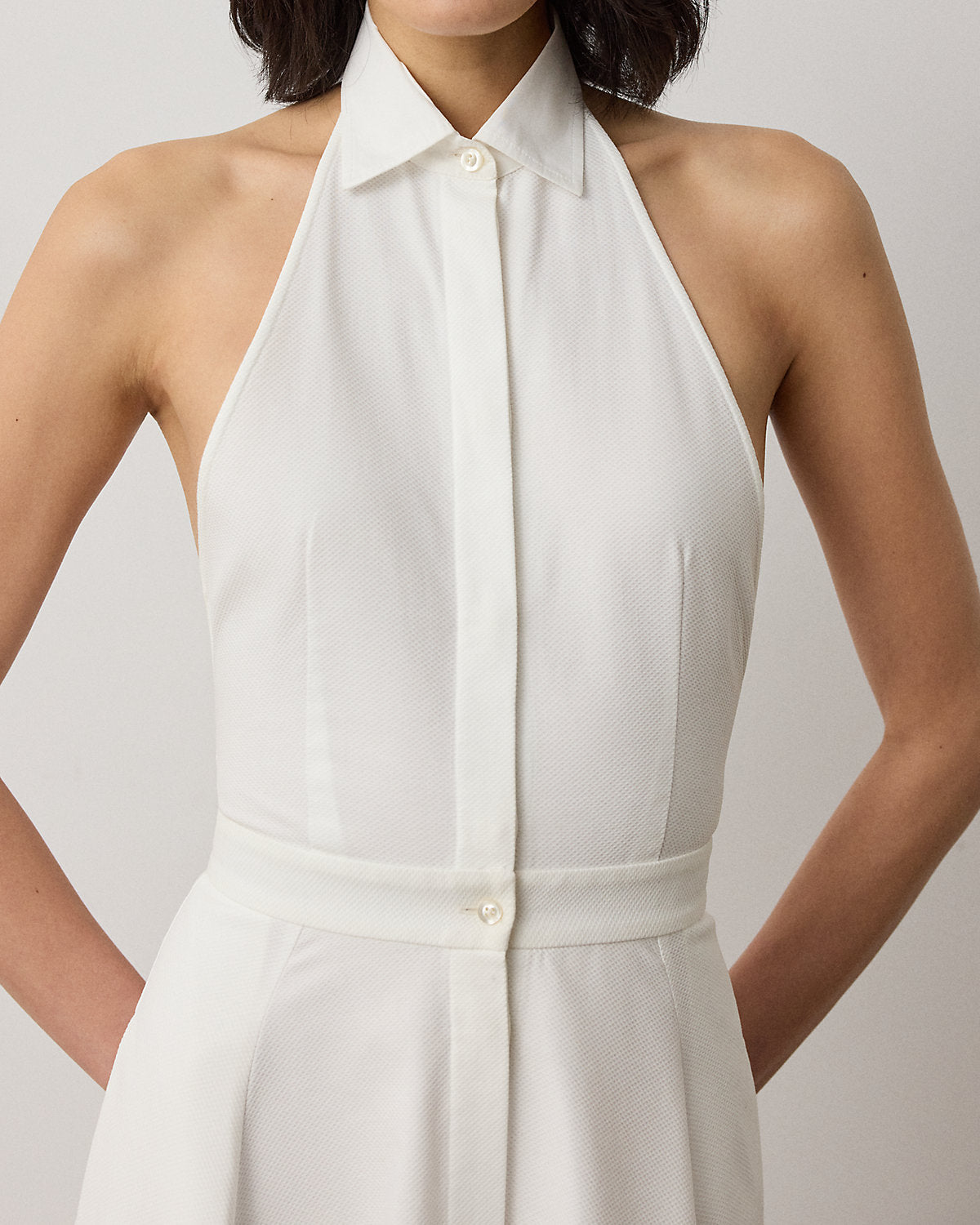 Eldred Cotton Piqu¨¦ Day Dress