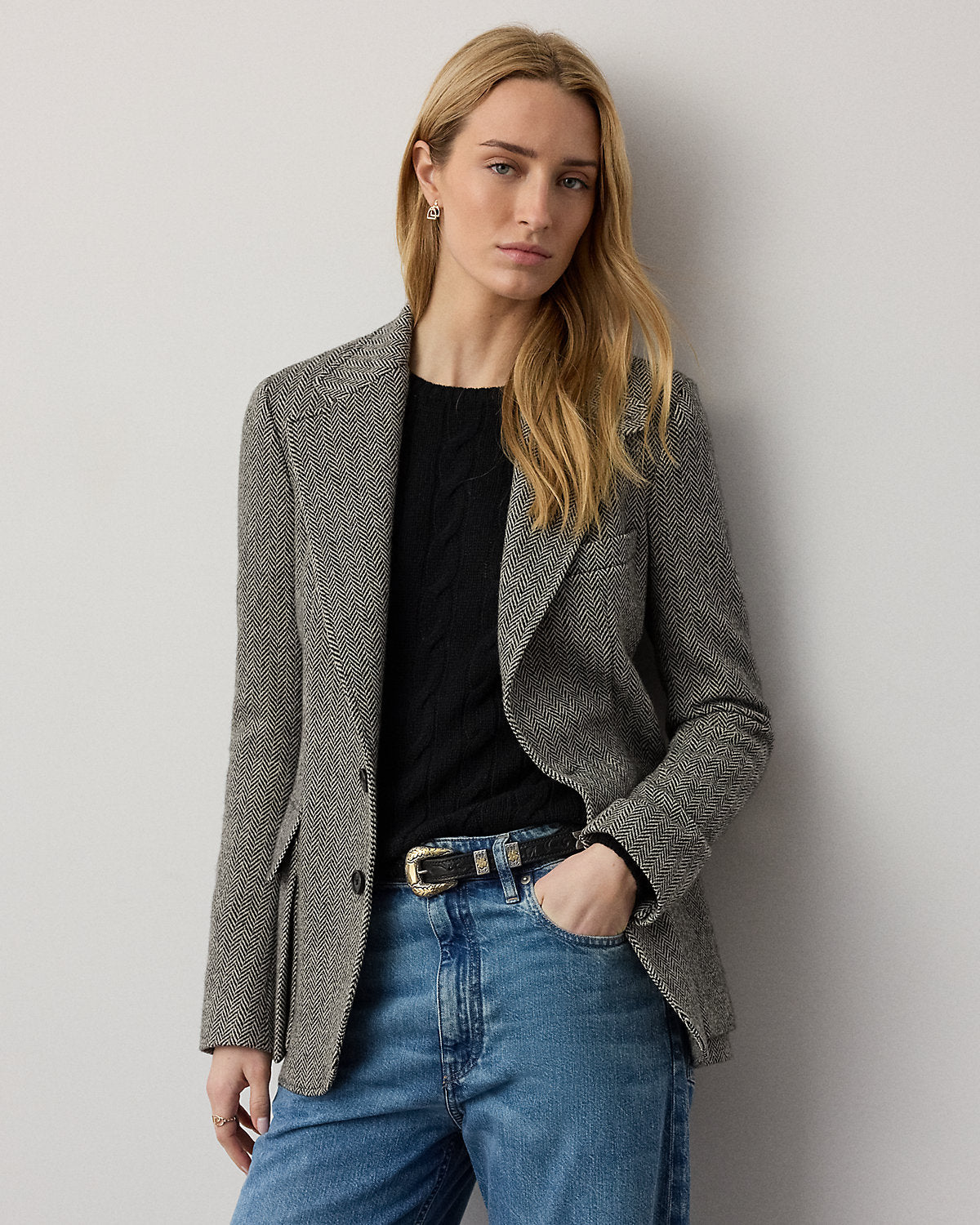 Preston II Herringbone Tweed Jacket
