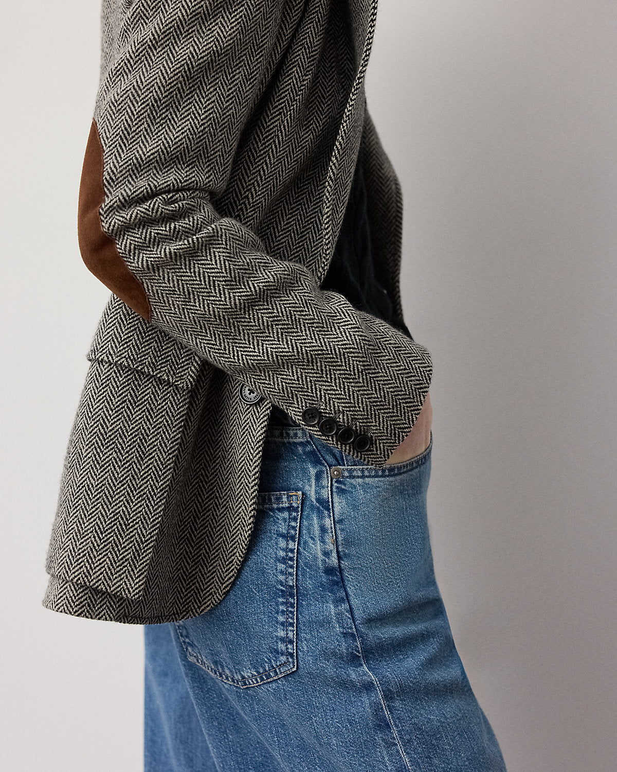 Preston II Herringbone Tweed Jacket