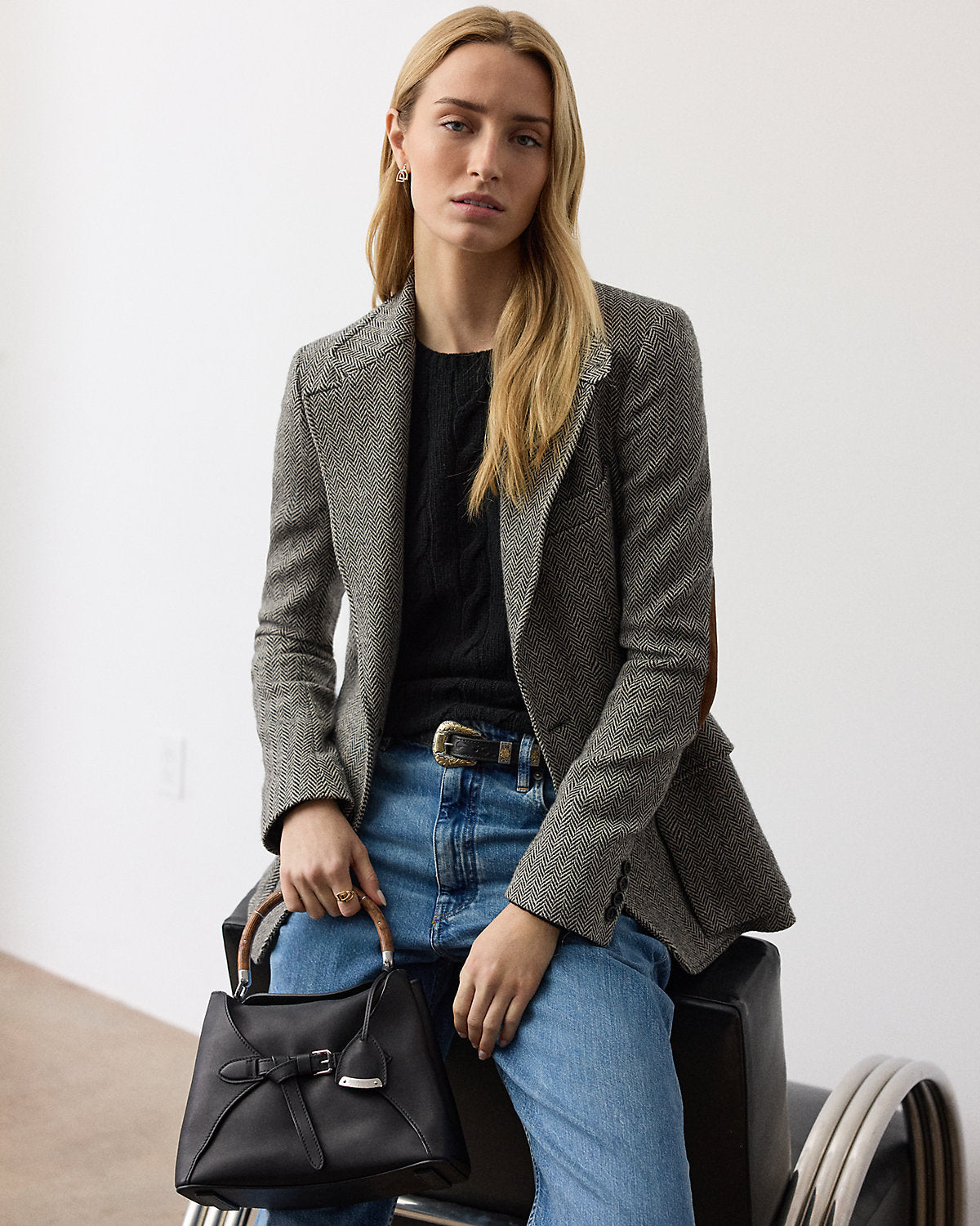 Preston II Herringbone Tweed Jacket