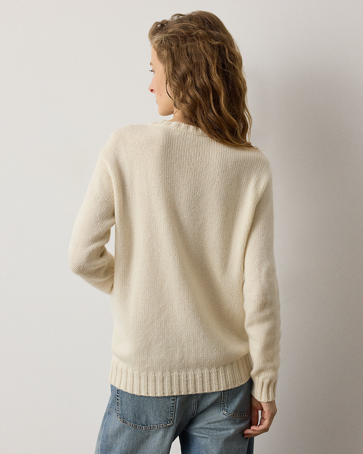 Embellished Cashmere Flag Sweater