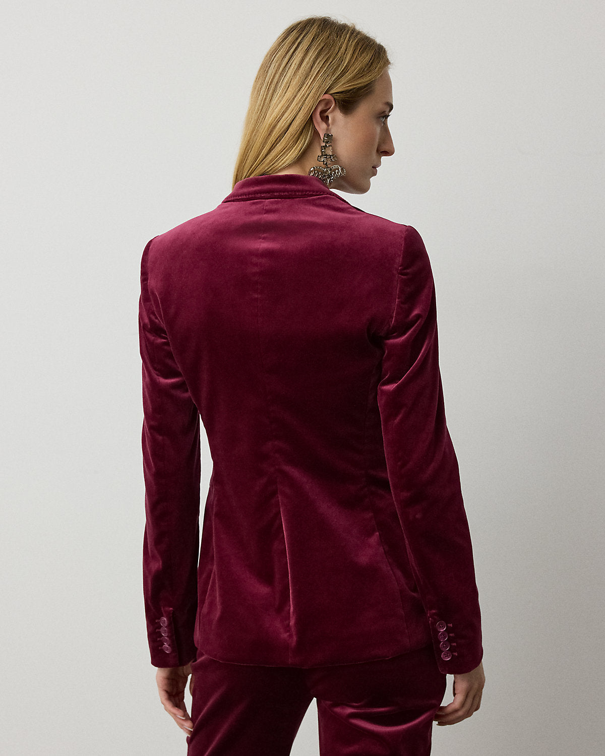 Parker Stretch Velvet Jacket
