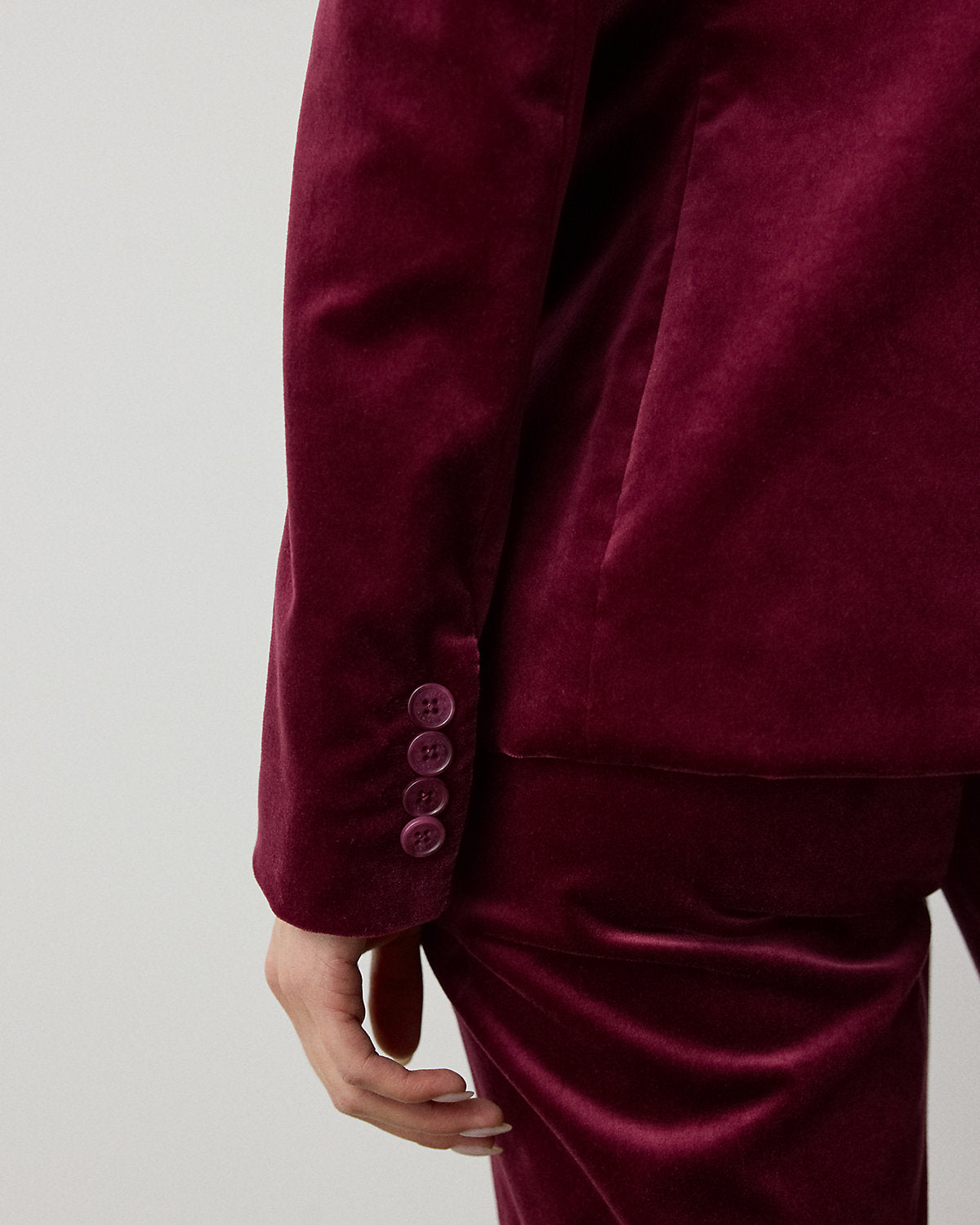 Parker Stretch Velvet Jacket