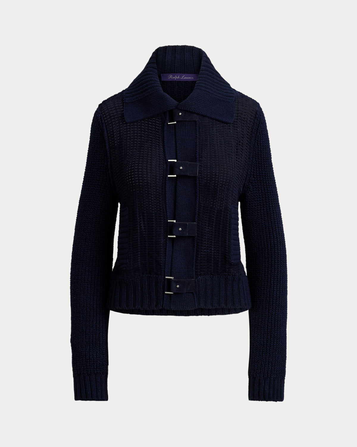 Silk-Suede Hybrid Cardigan