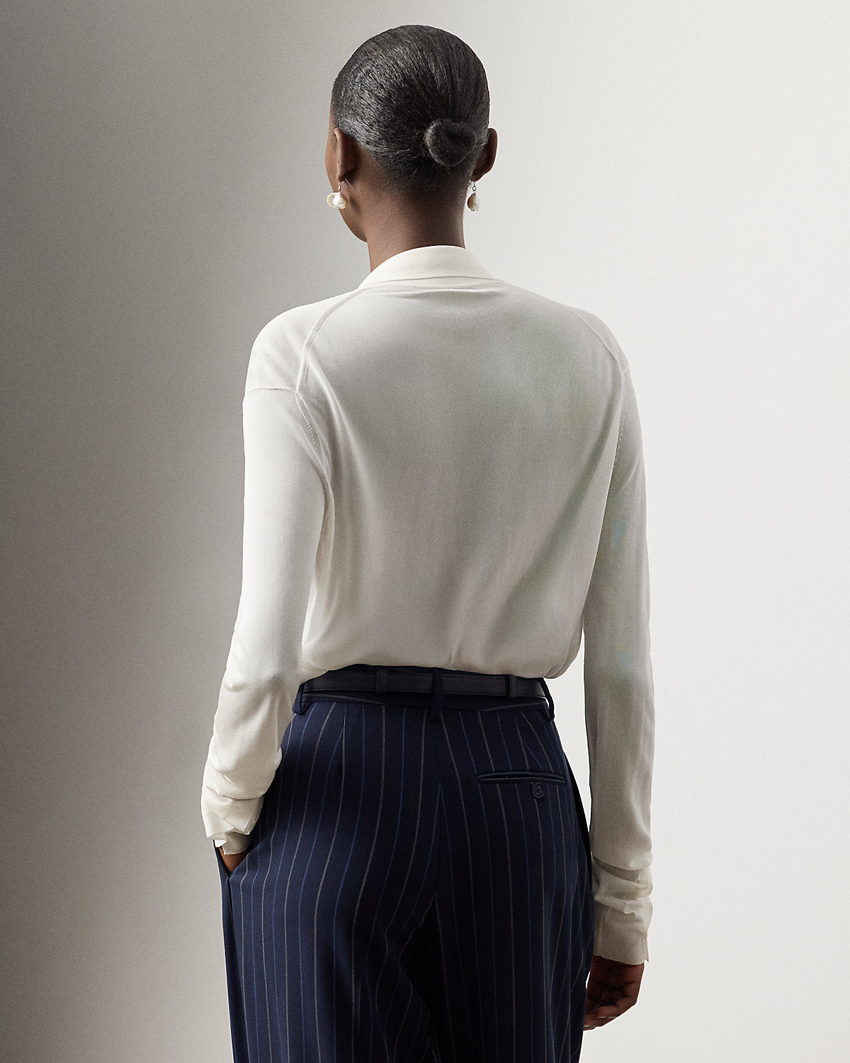 Sheer Sweater Shirt