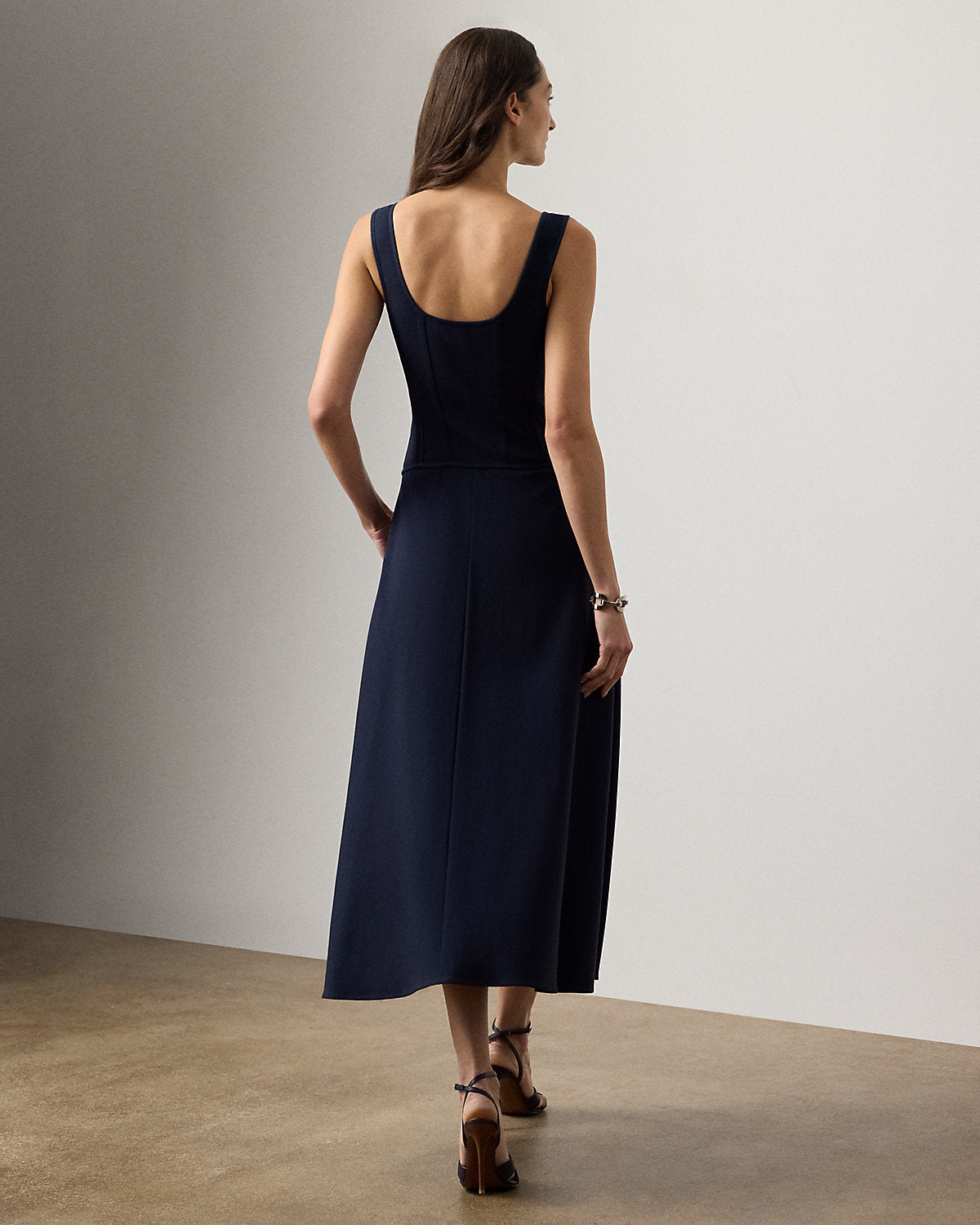 Sophee Cotton-Blend Sleeveless Day Dress