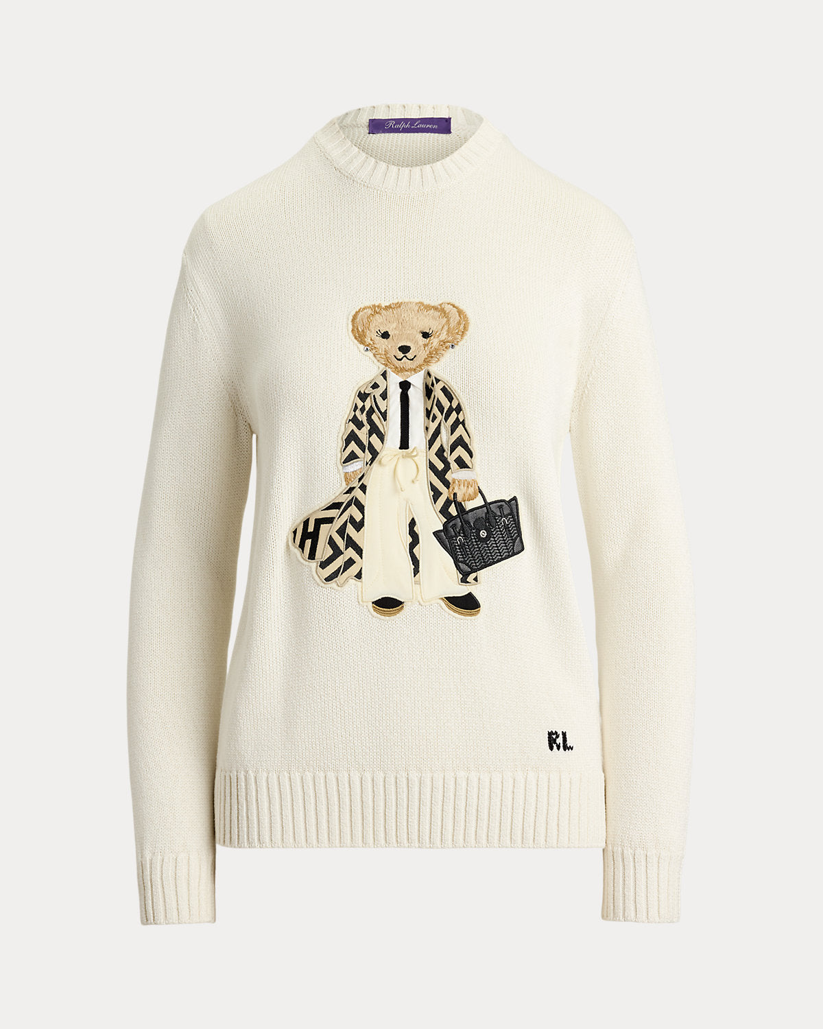 Spring Bear Silk Sweater