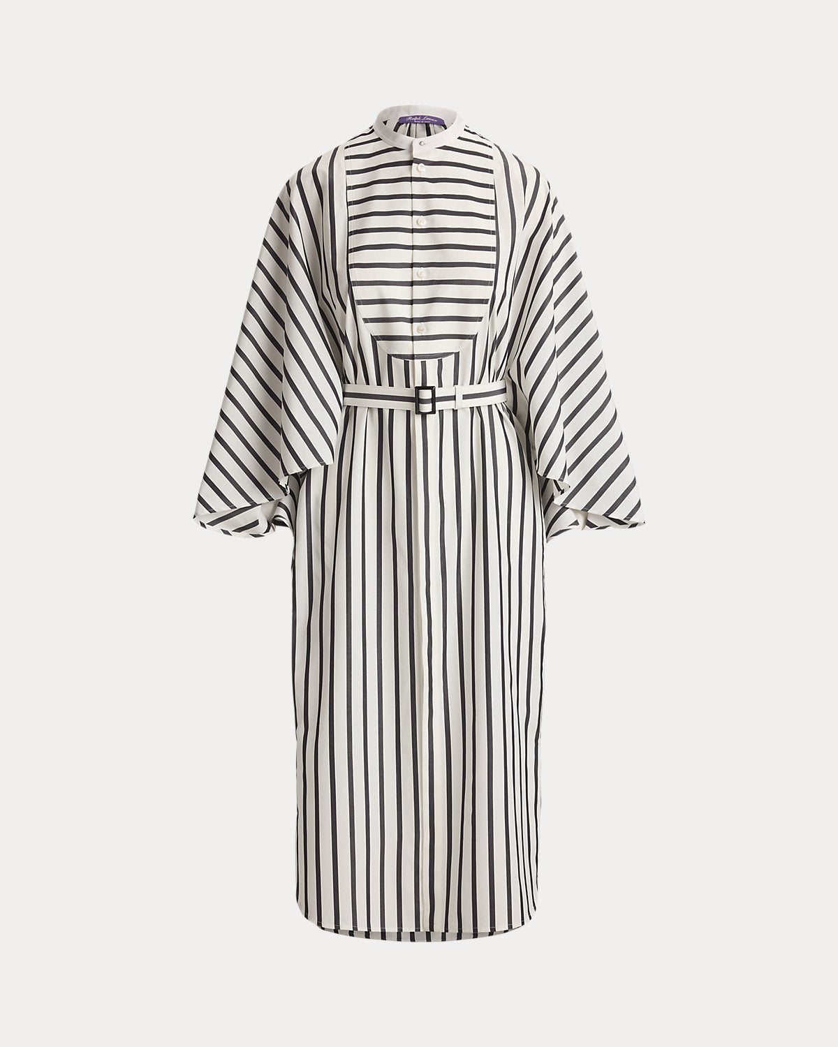 Juliana Striped Cotton Day Dress