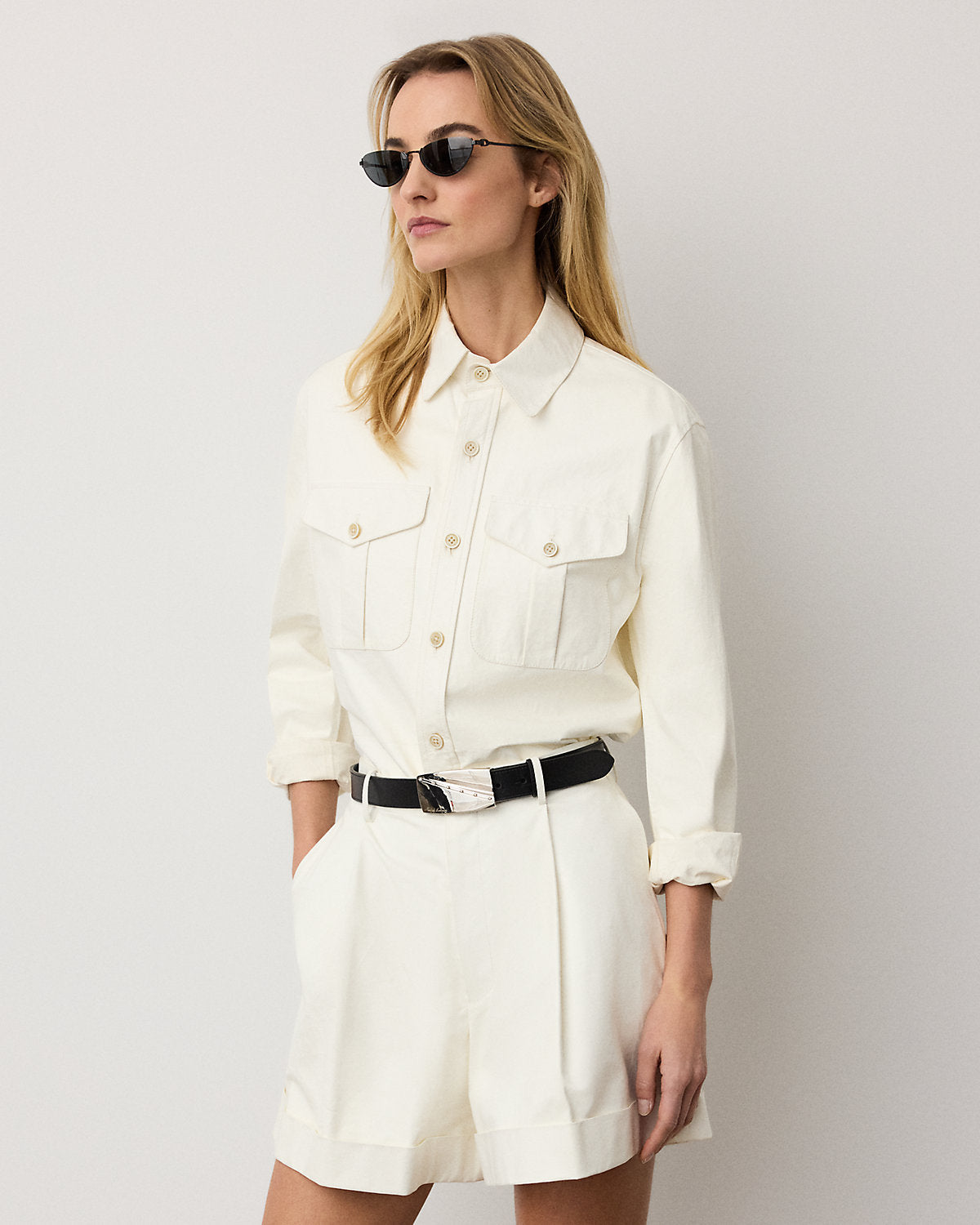 Landry Lambskin Shirt