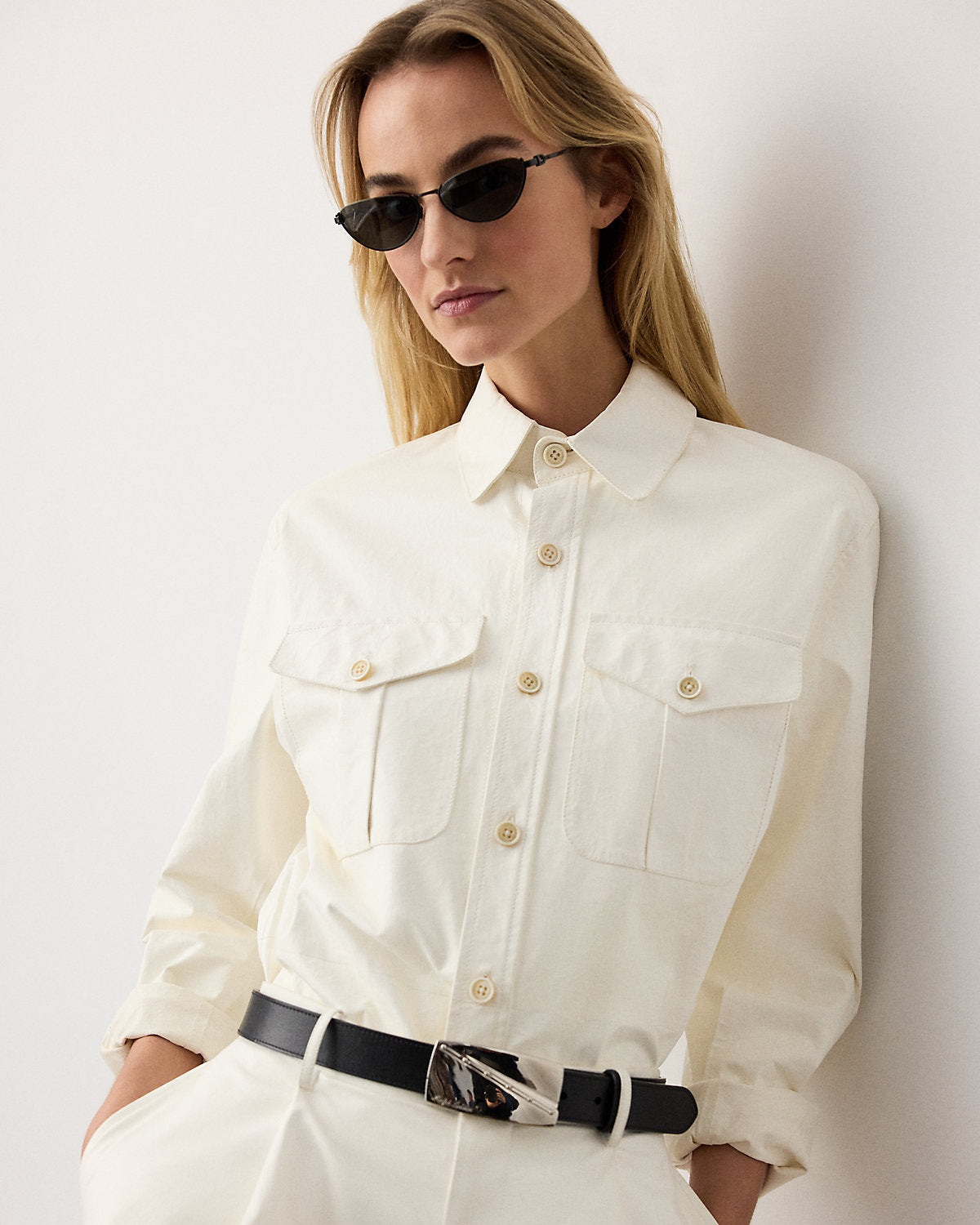 Landry Lambskin Shirt