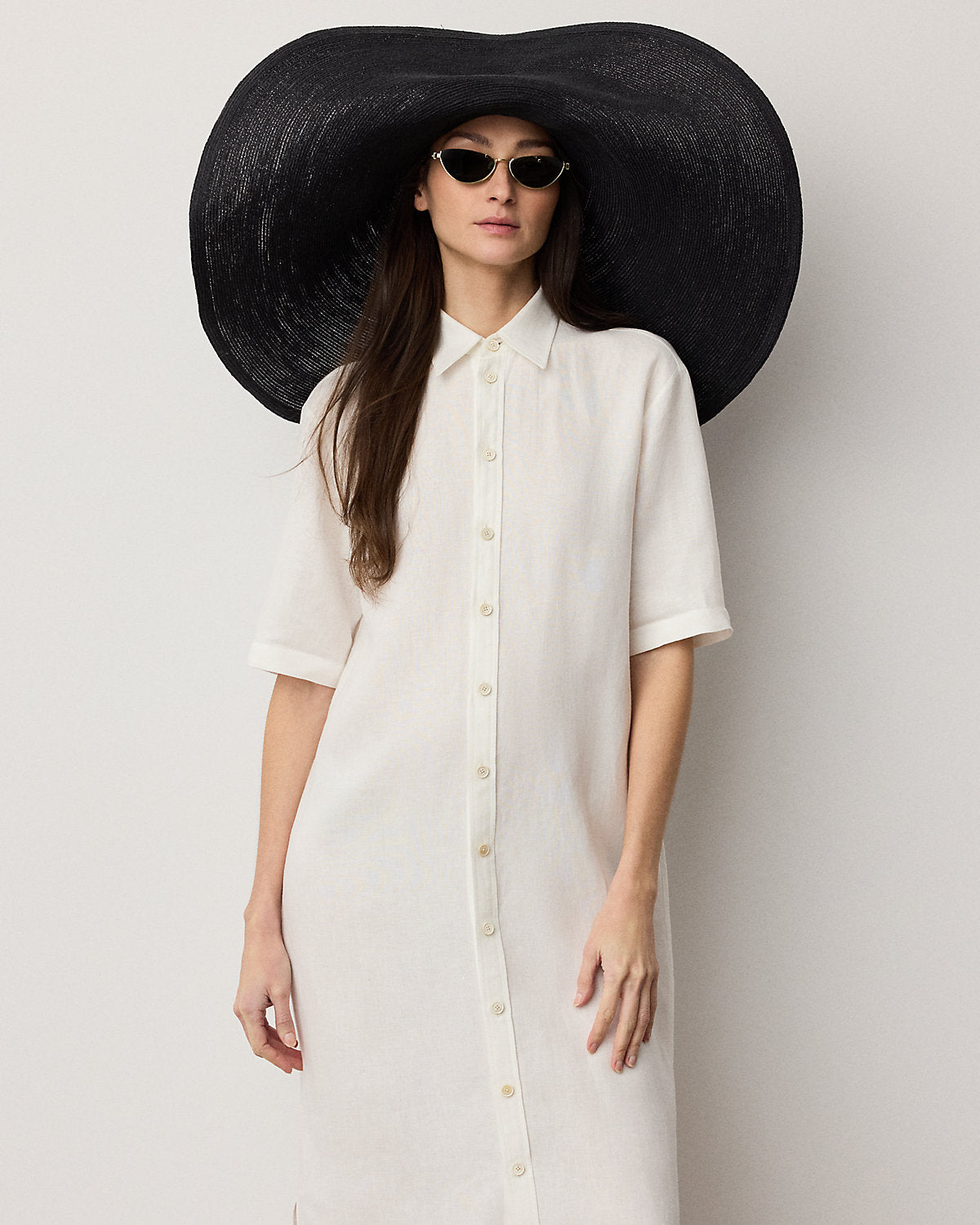 Carol Linen Day Dress