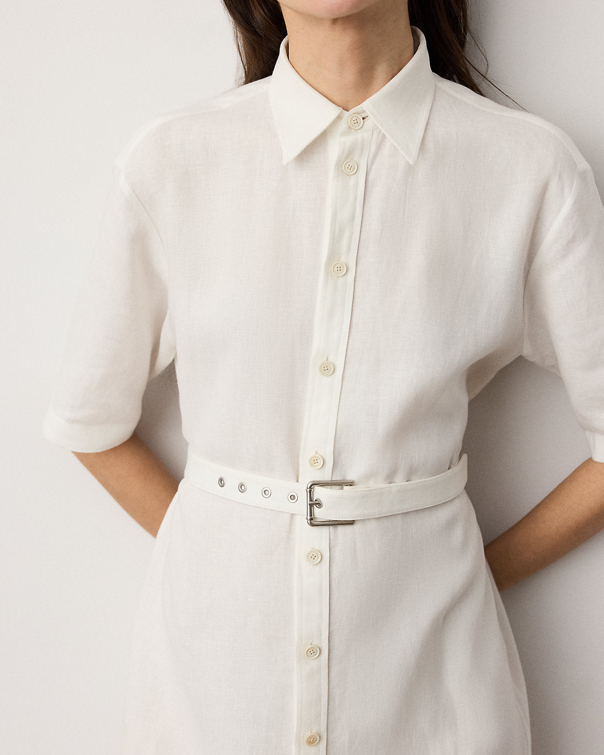 Carol Linen Day Dress