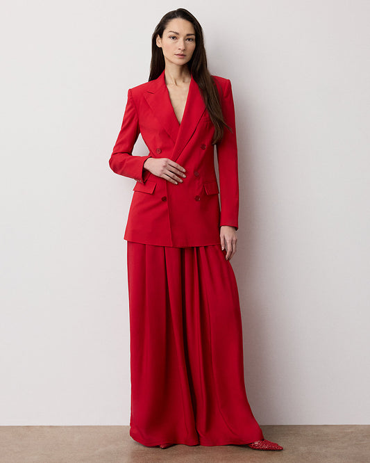 Vannesa Satin Wide-Leg Pant