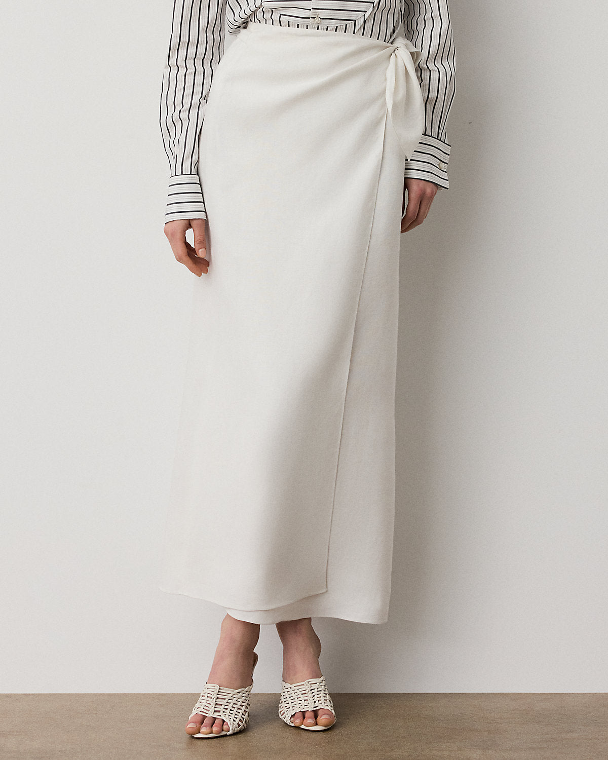 Trina Linen Maxiskirt