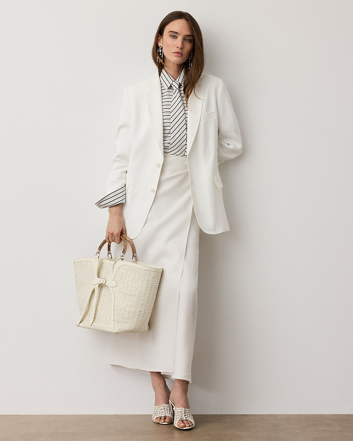 Trina Linen Maxiskirt