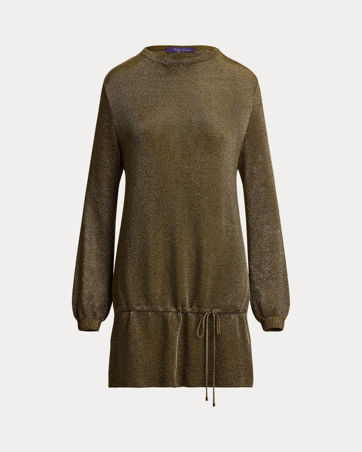 Metallic Tunic Sweater