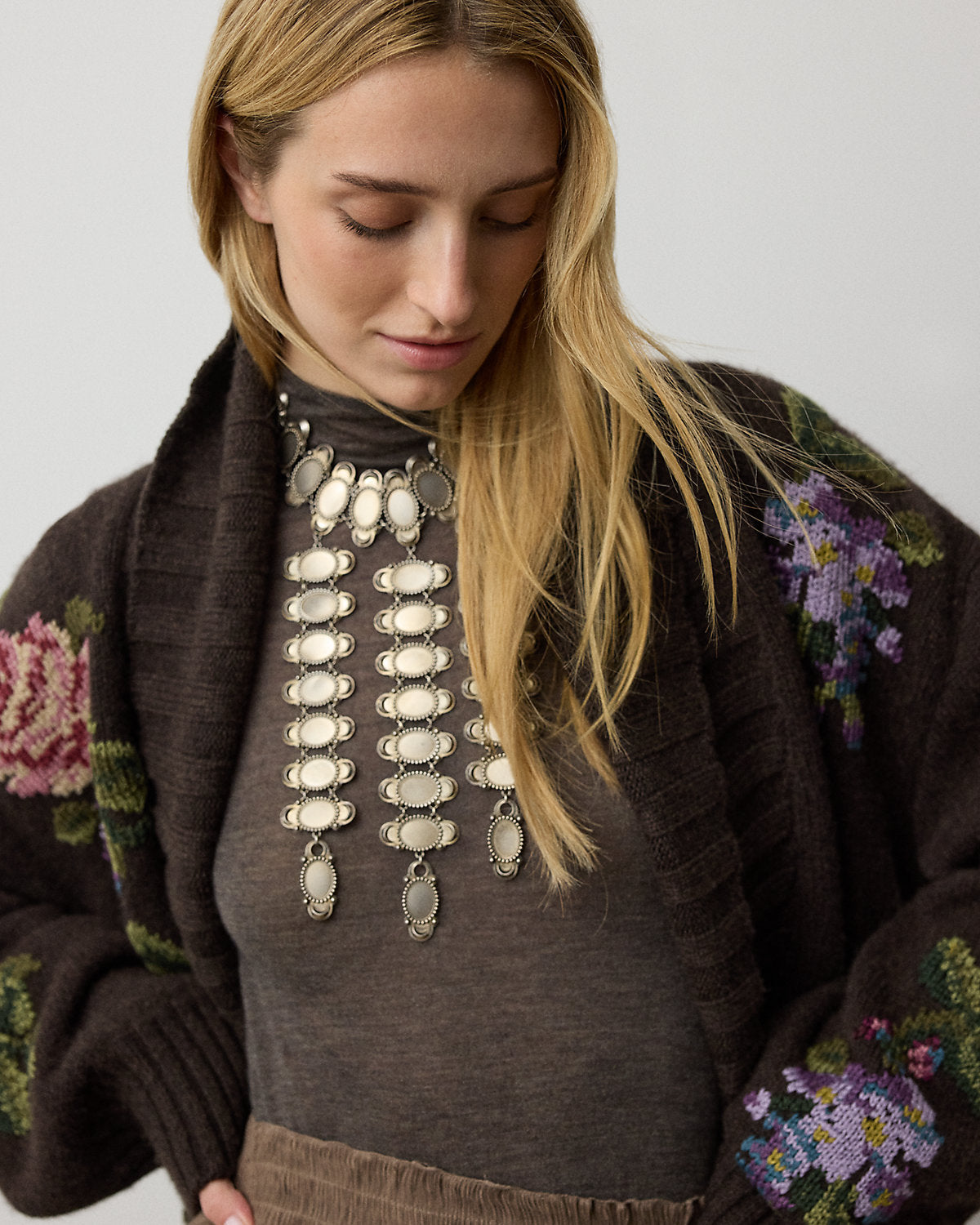 Cashmere Funnelneck Sweater