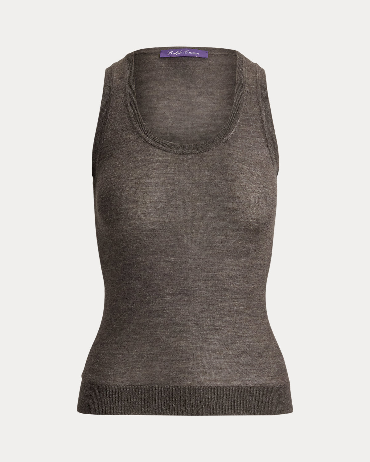 Cashmere-Blend Sweater Tank Top