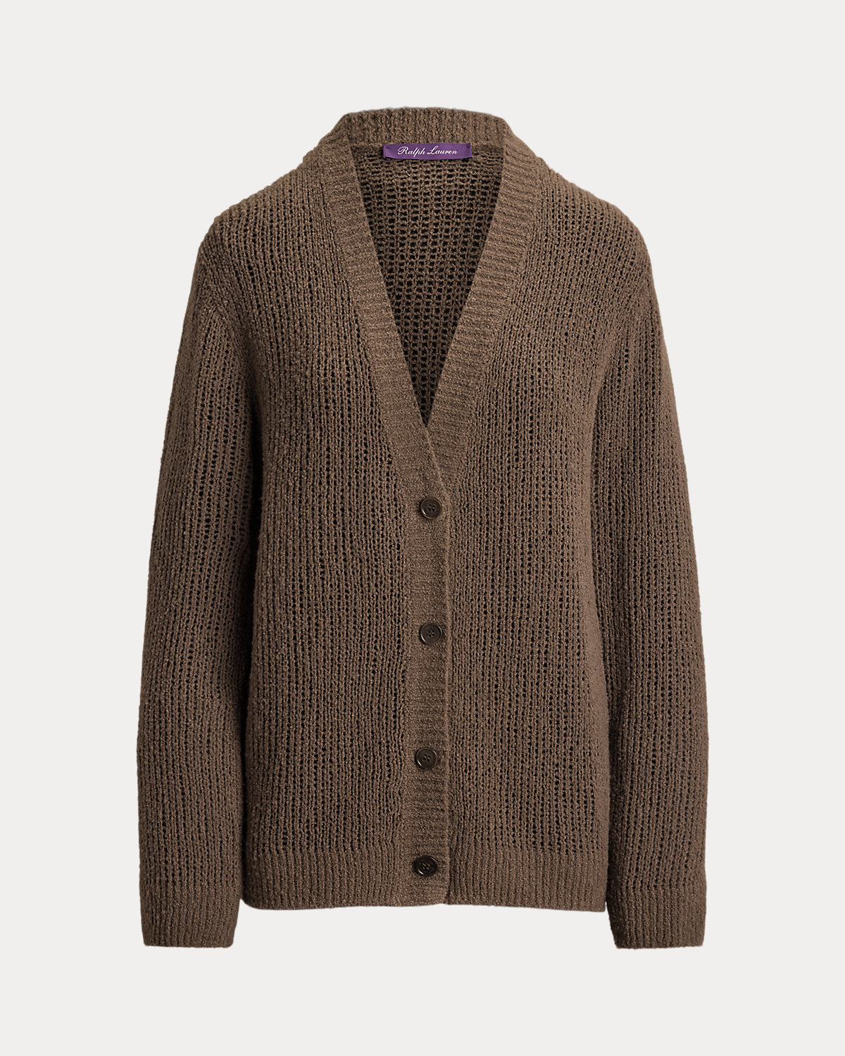 Boucl¨¦ Cashmere-Blend Cardigan