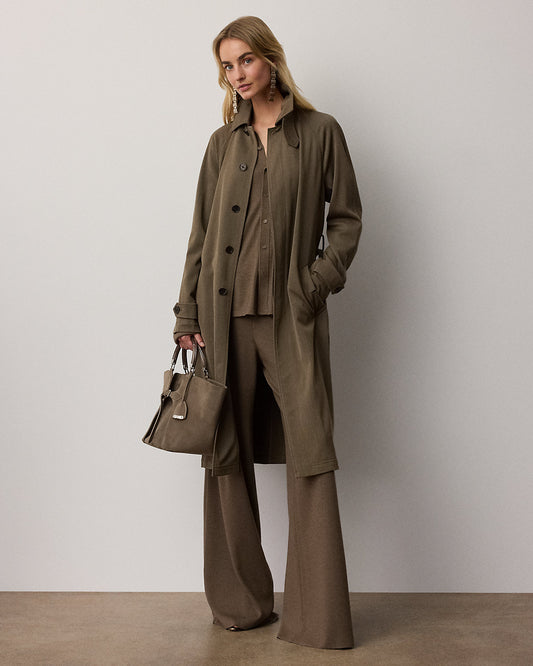 Francesca Wool-Blend Sweater Pant