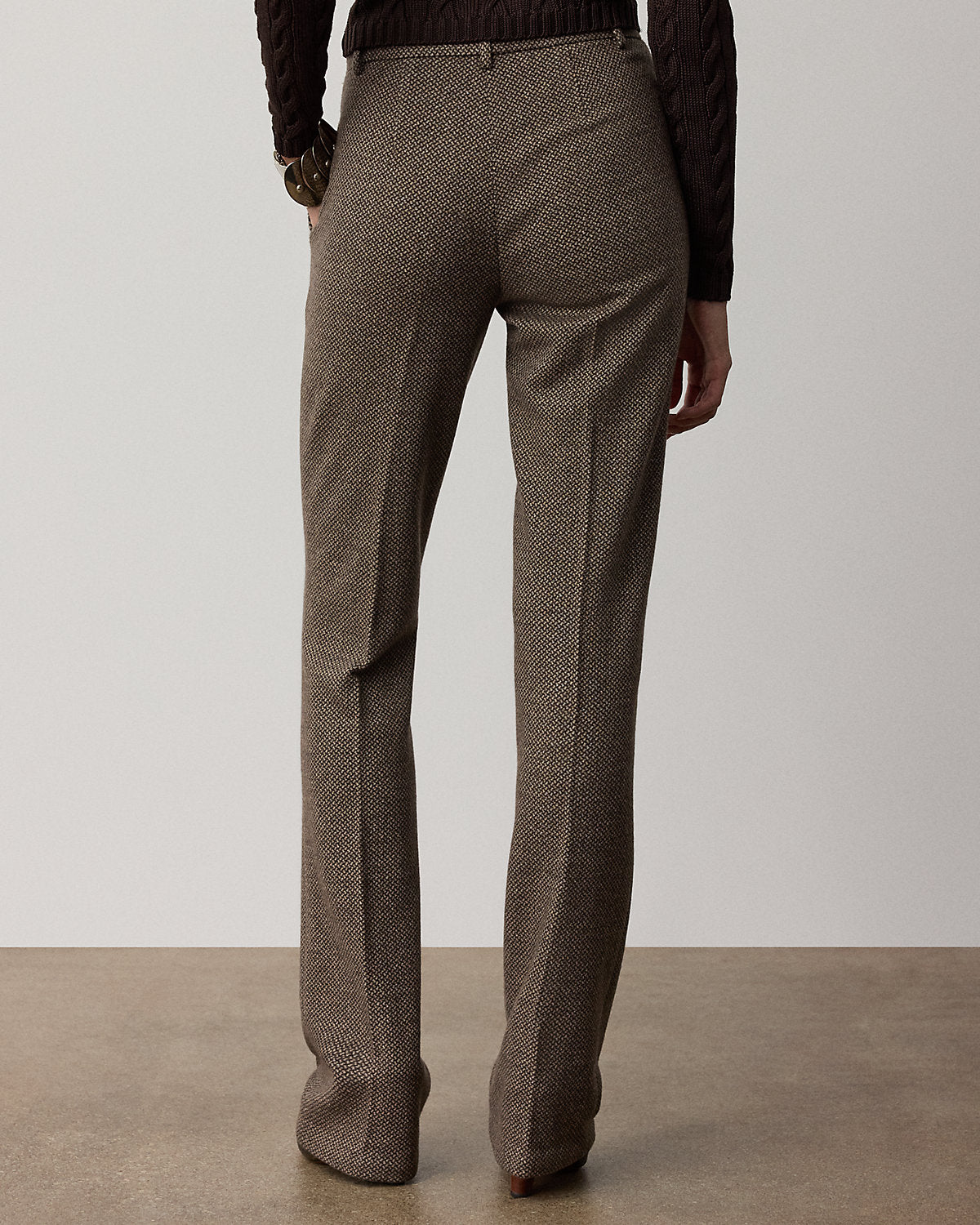 Lorna Broken-Twill Jersey Pant