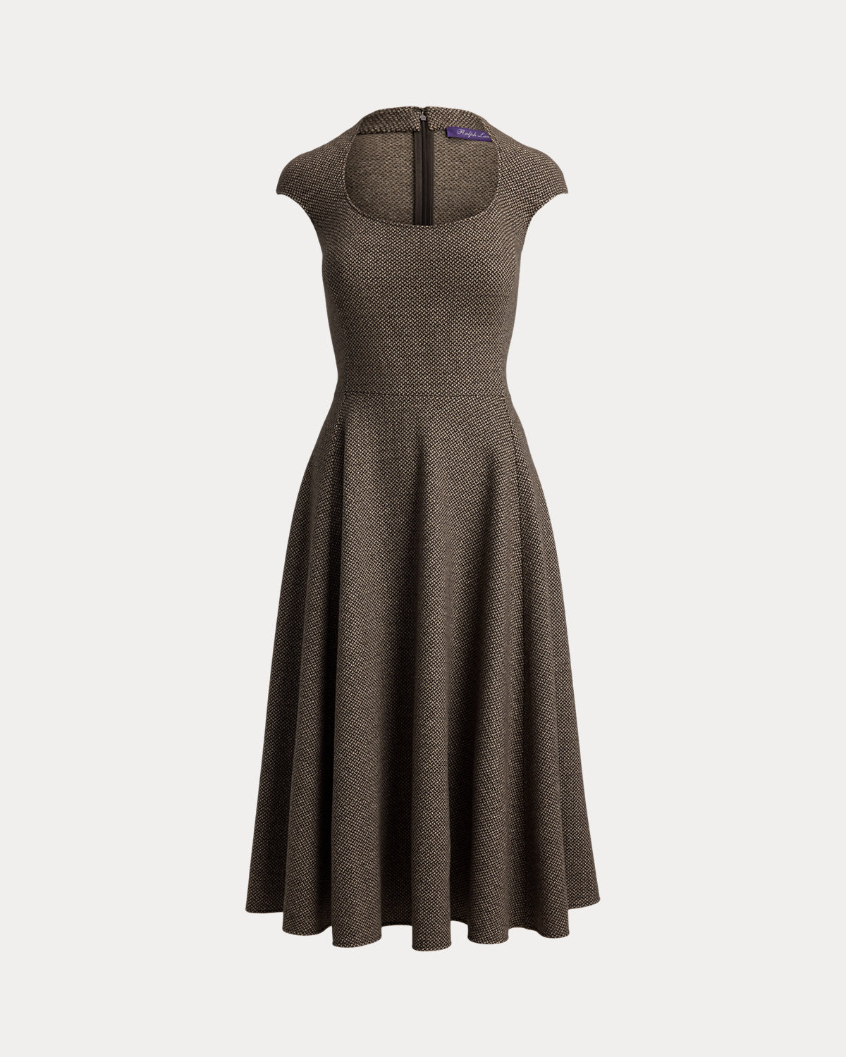Maisey Broken-Twill Jersey Day Dress