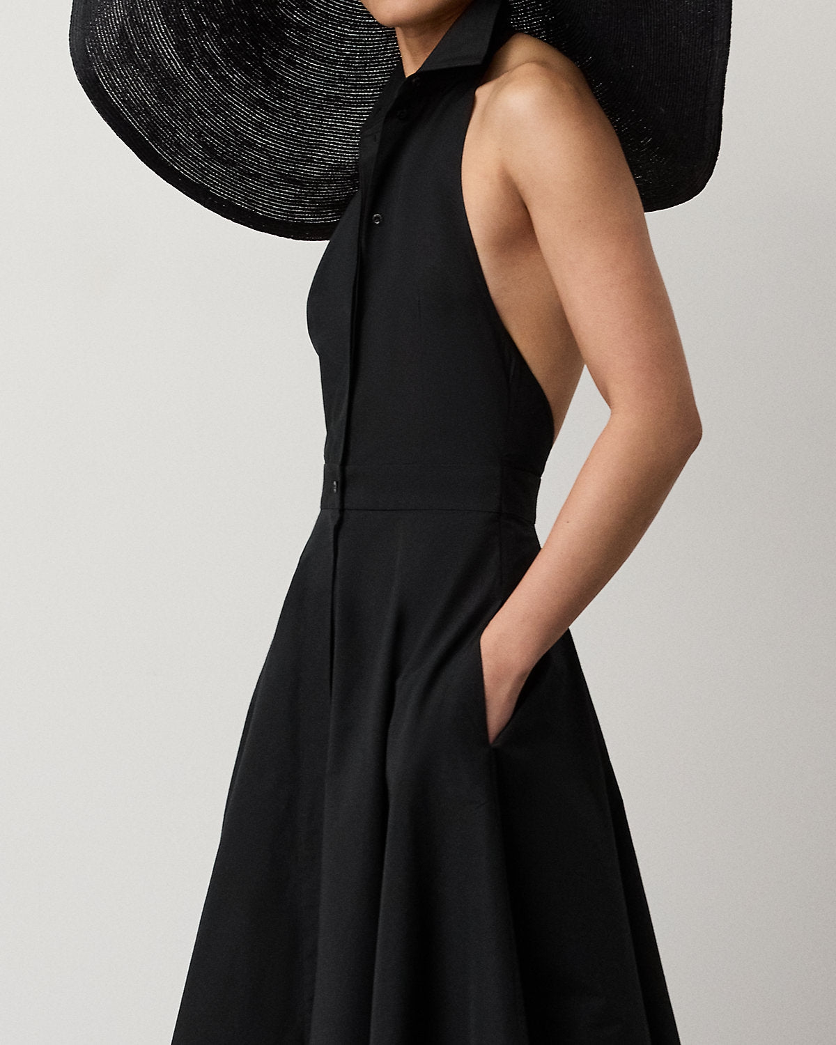 Eldred Poplin Day Dress