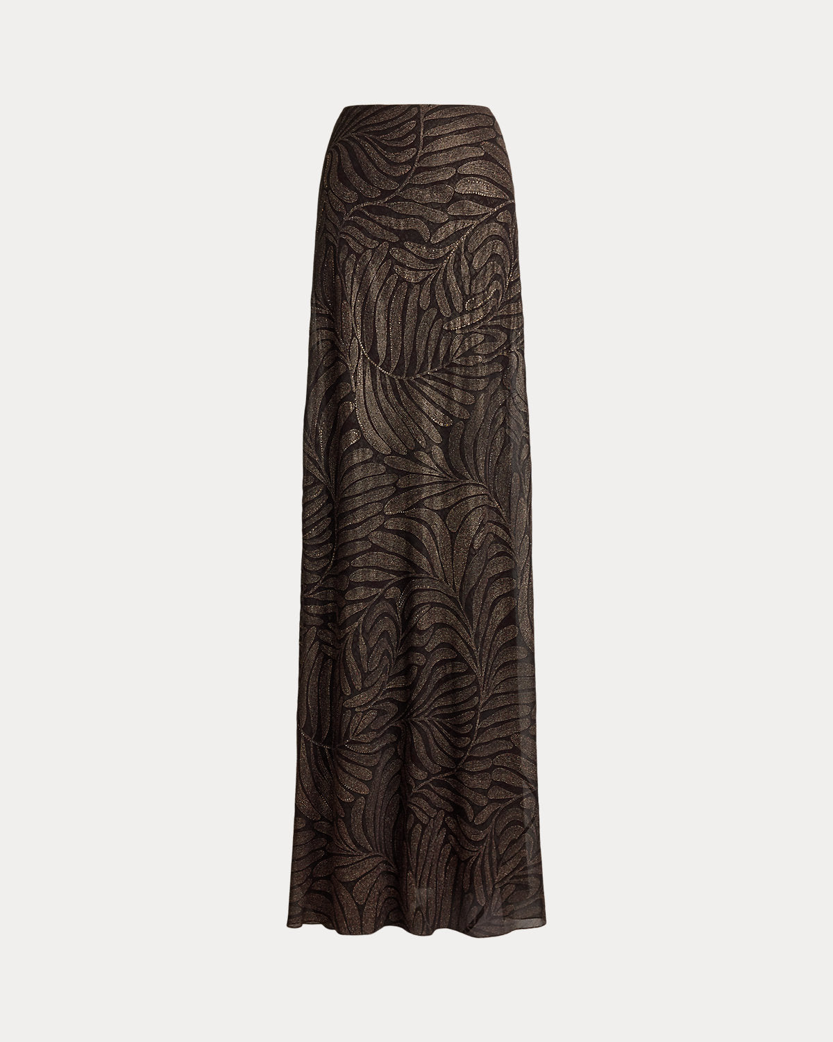 Masina Foiled Crinkle Chiffon Skirt