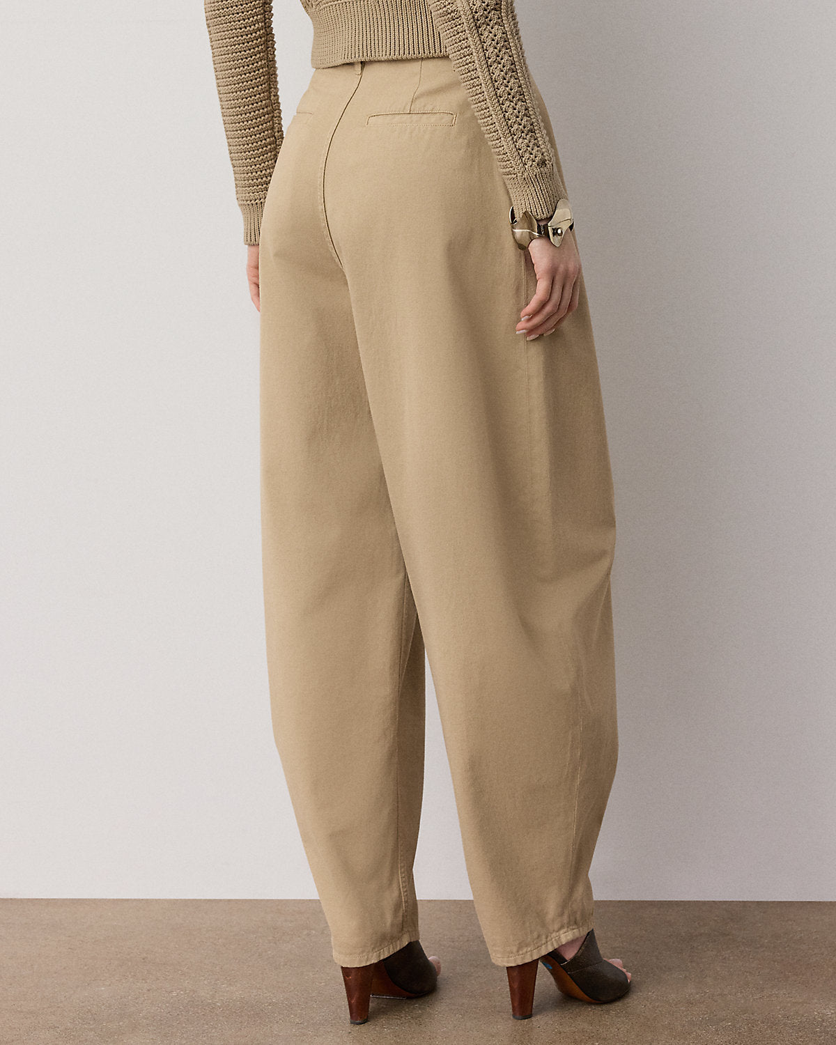 Ellen Cotton Denim Chino Pant