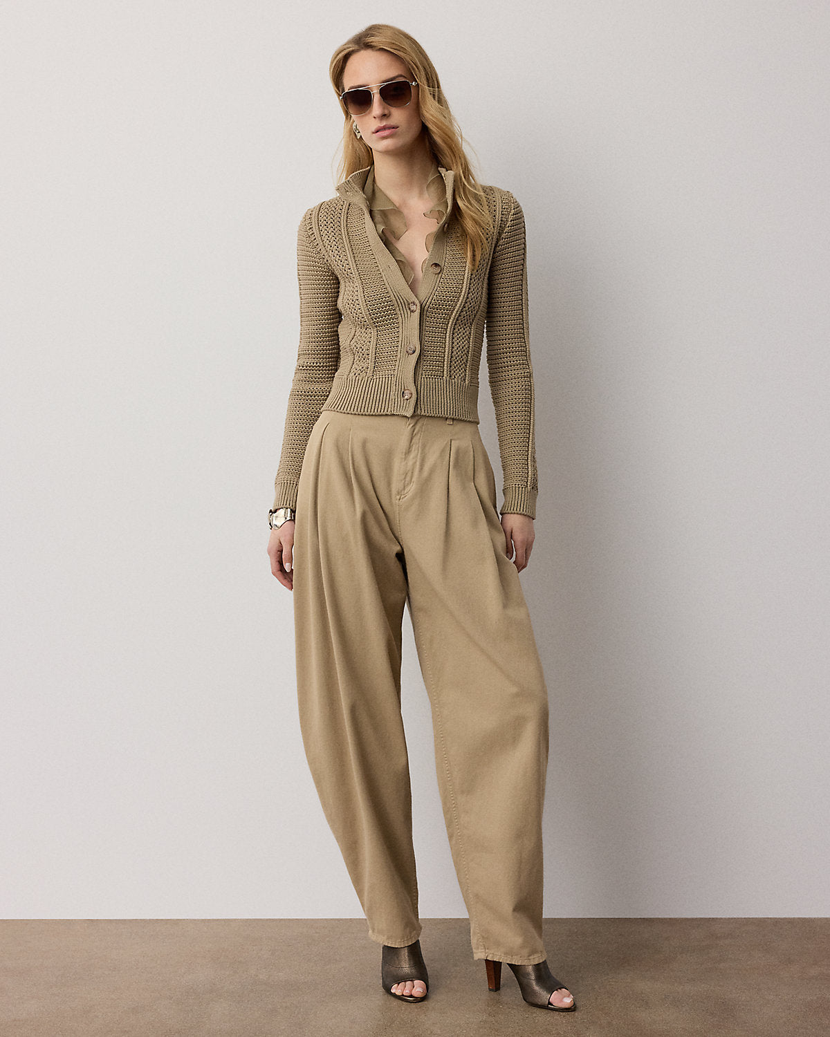 Kristina Crinkle Chiffon Blouse