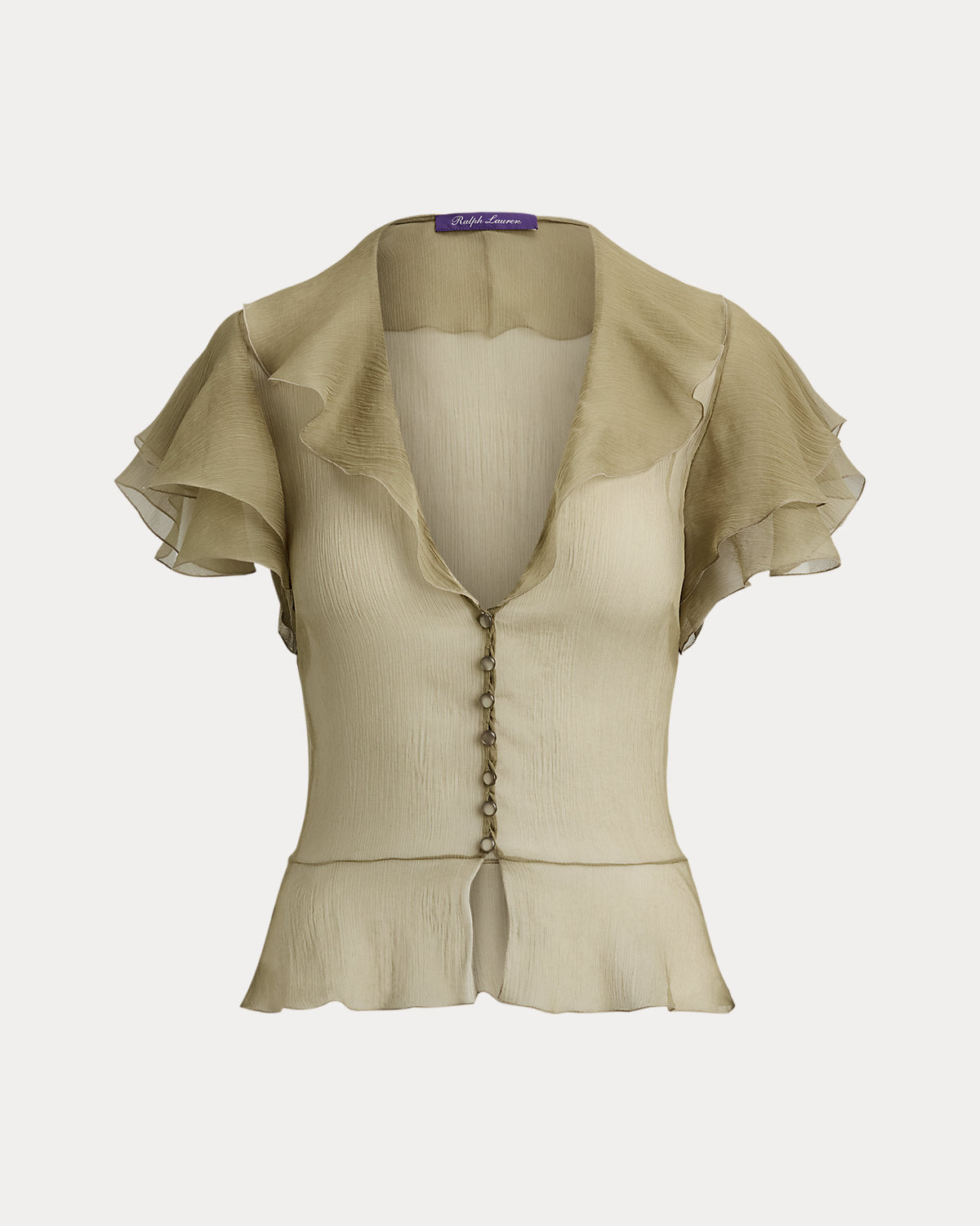 Kristina Crinkle Chiffon Blouse
