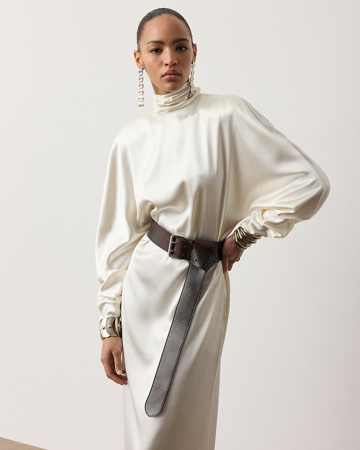 Candi Satin Evening Dress