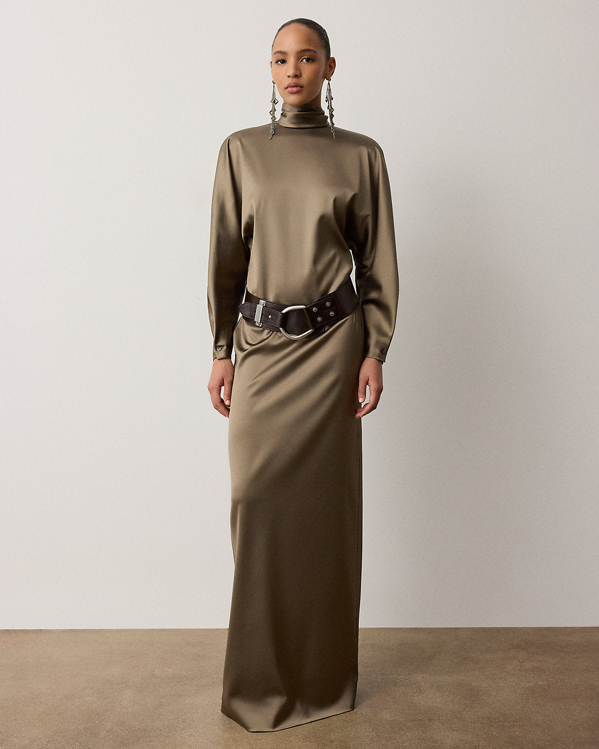 Candi Satin Evening Dress