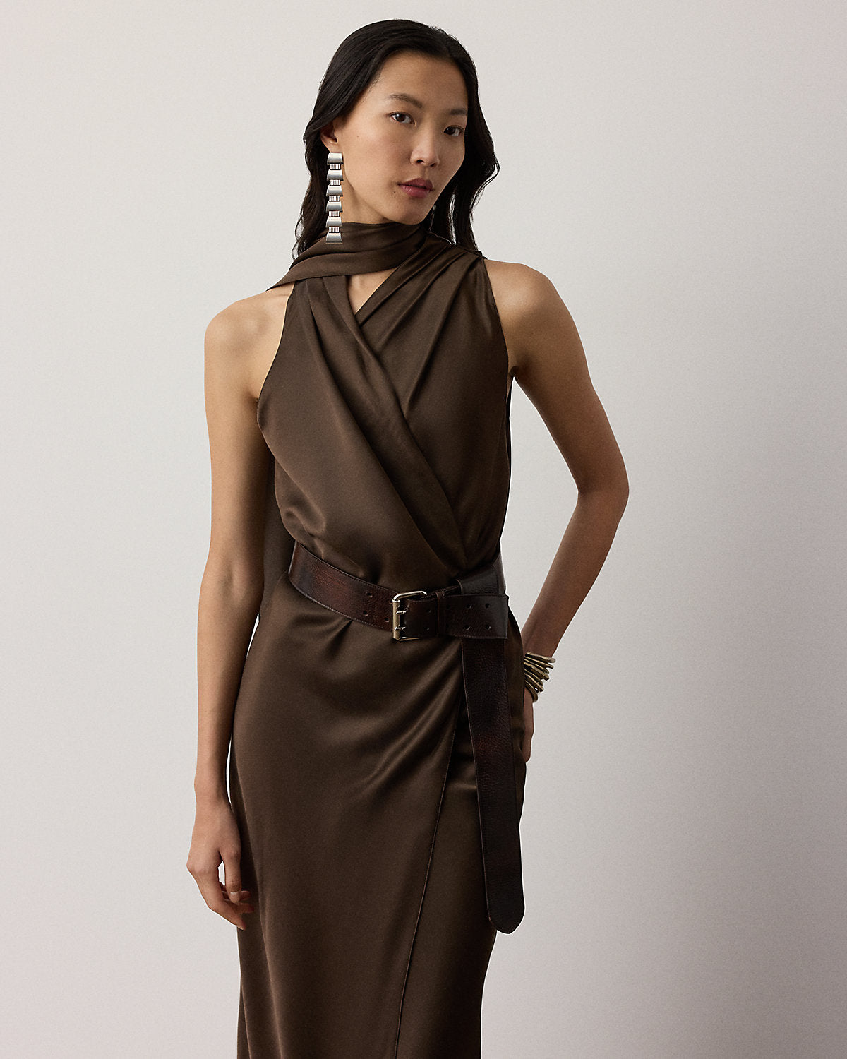 Rynn Washed Duchesse Evening Dress