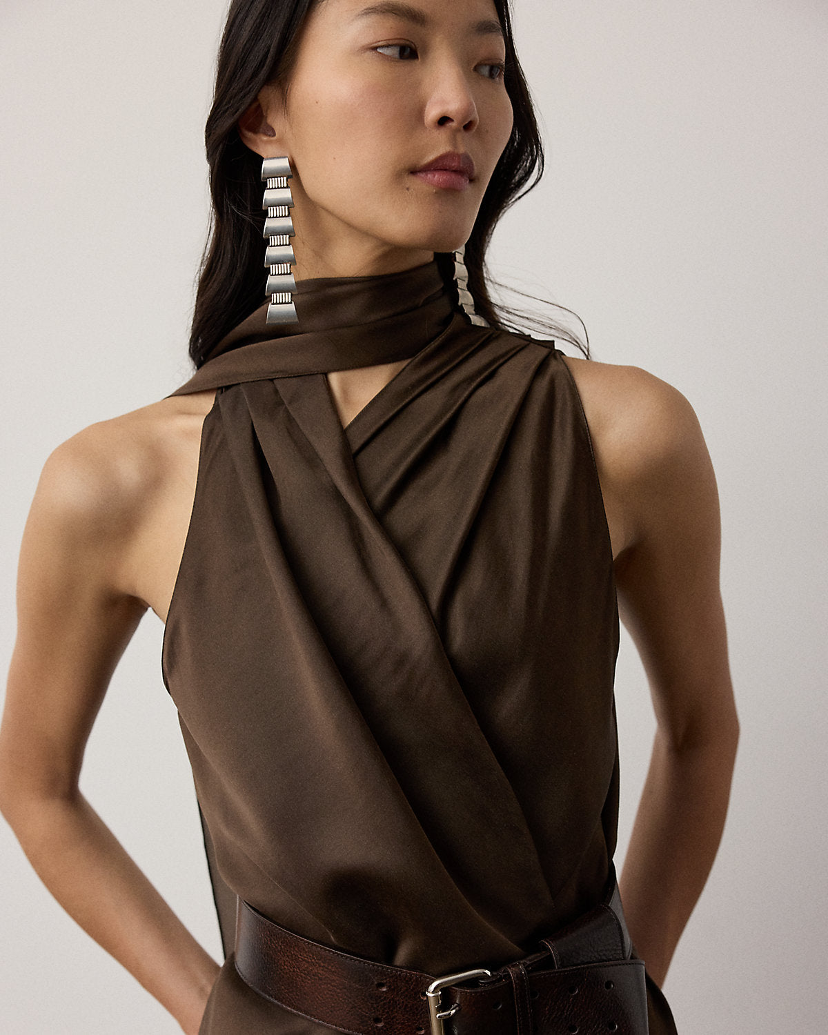 Rynn Washed Duchesse Evening Dress