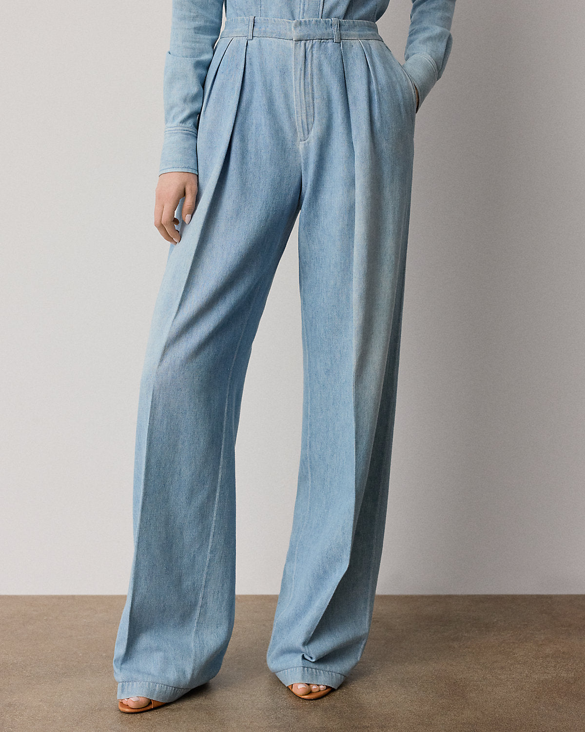 Livie Cotton Denim Pant