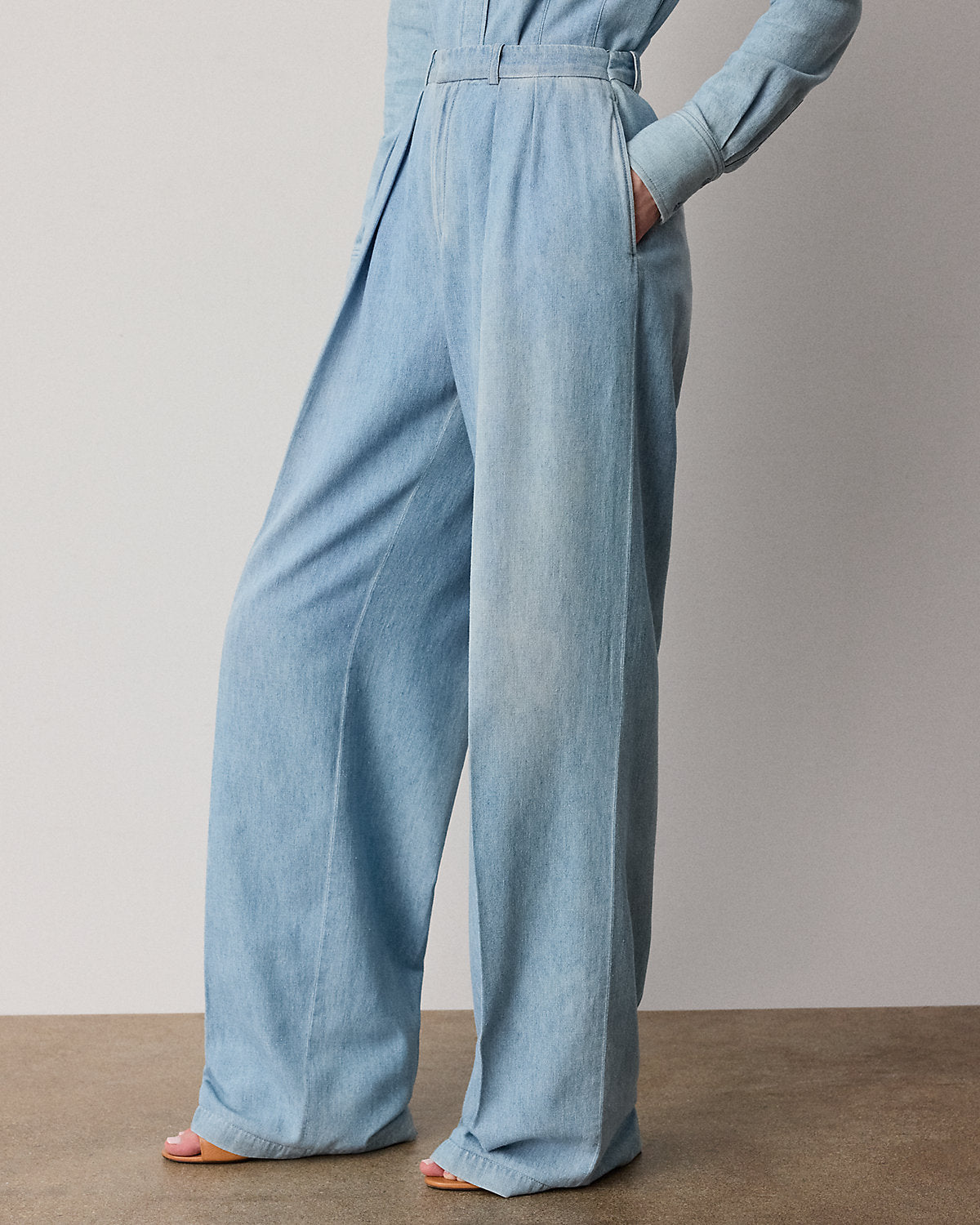 Livie Cotton Denim Pant