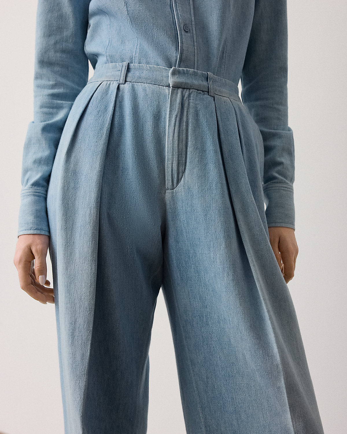 Livie Cotton Denim Pant
